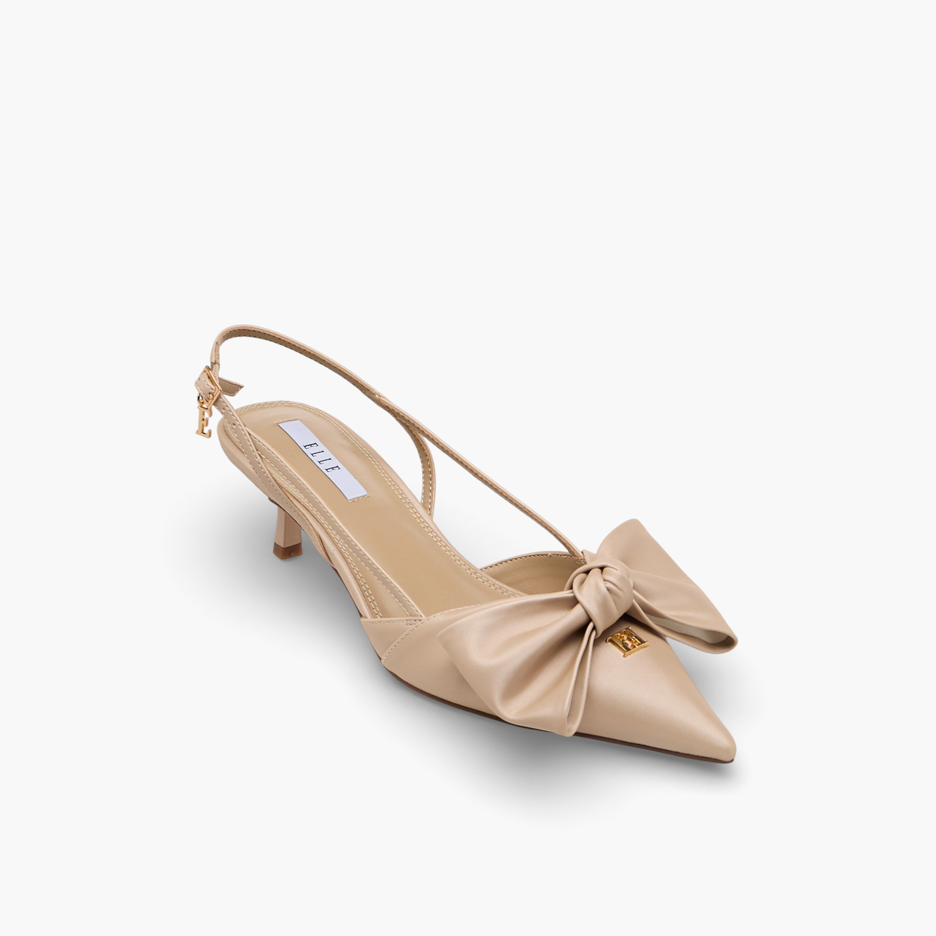 Elle Women Kitten Heel Backstrap Shoes-women-shoes-heels-image-2