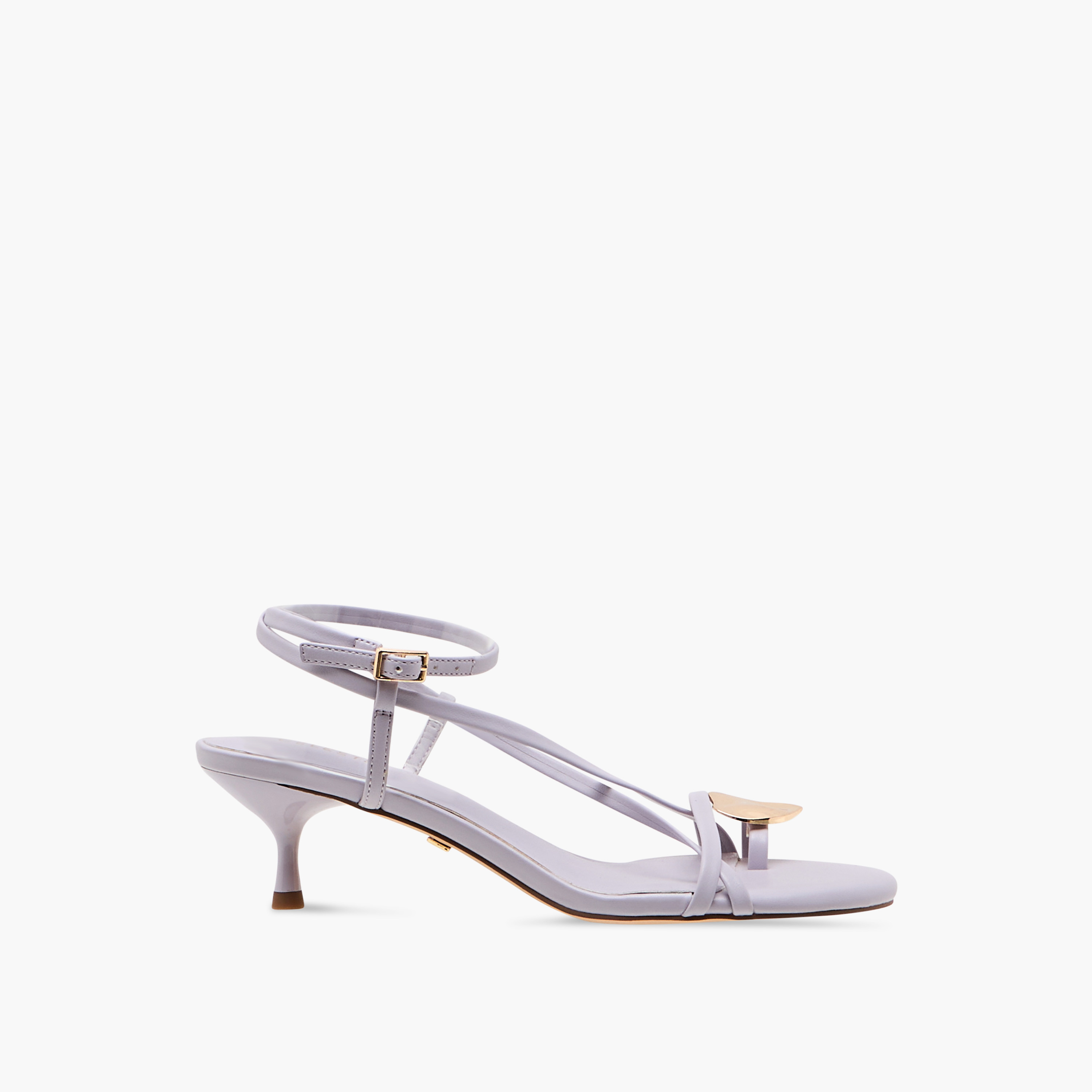 Celeste Women's Solid Slingback Sandals with Kitten Heels and Buckle Closure-women-shoes-sandals-heeled-image-3