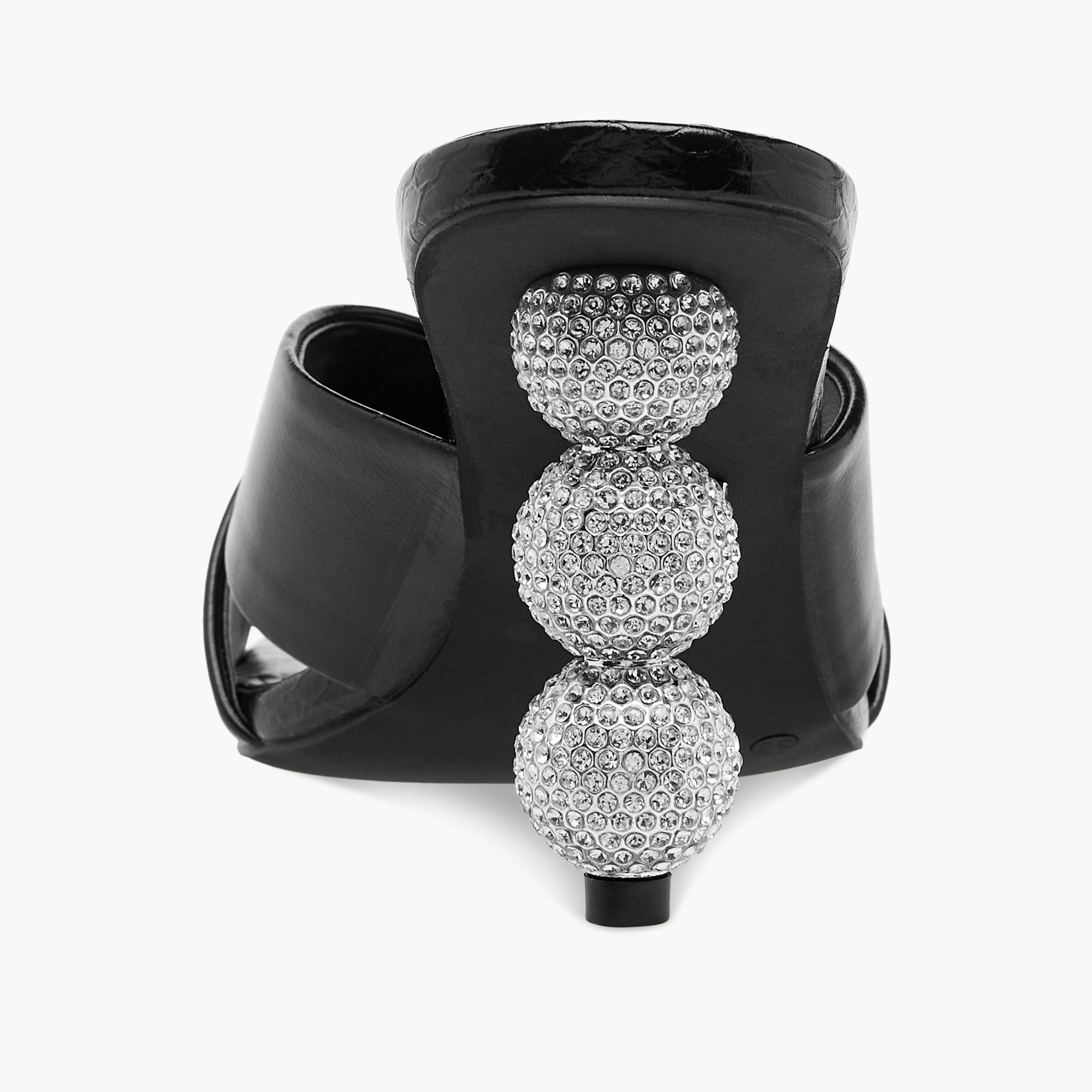 صندل سهل الارتداء بأحزمة متقاطعة وتزيينات وكعب ستيليتو للنساء من سيليست-women-shoes-sandals-heeled-image-5