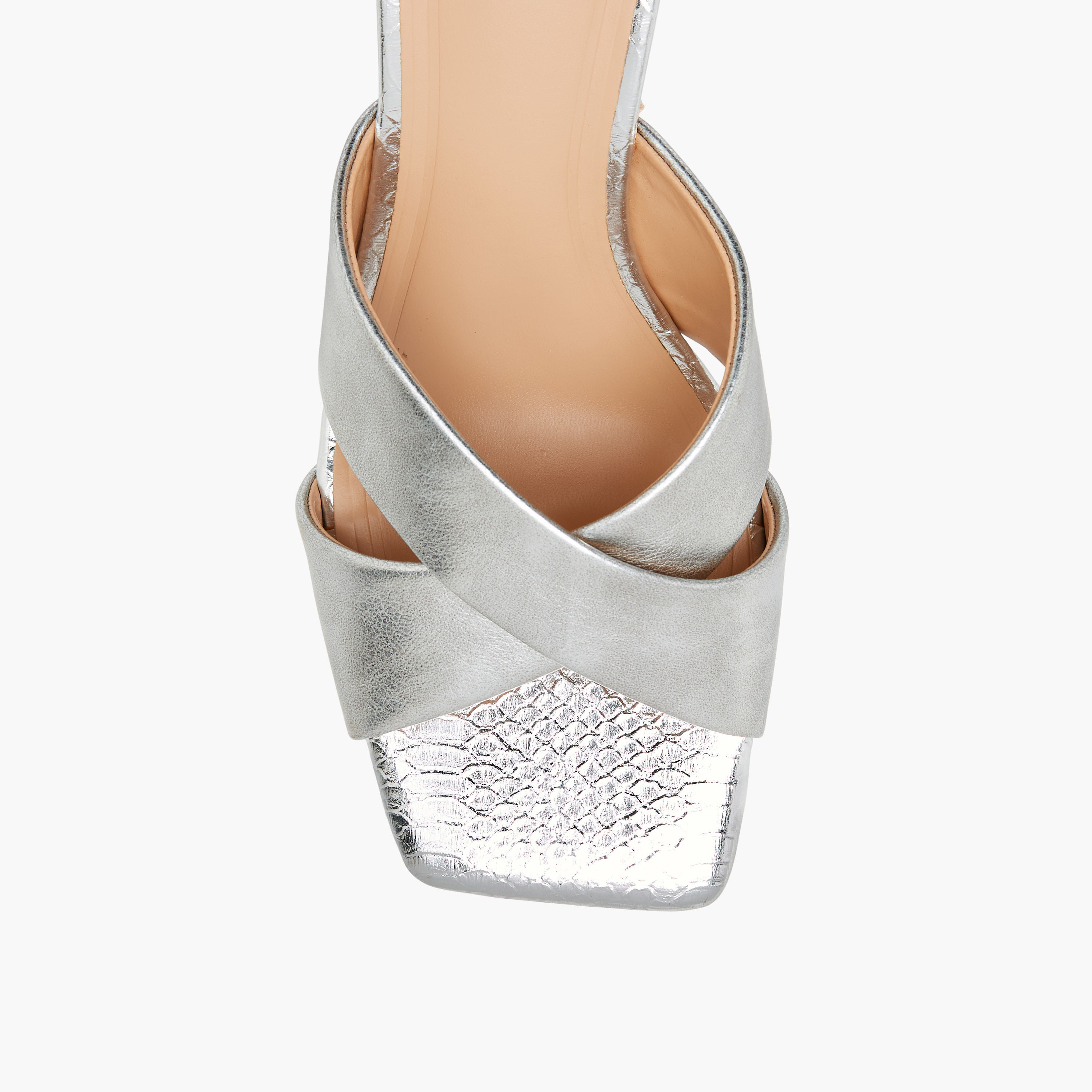 صندل سهل الارتداء بأحزمة متقاطعة وتزيينات وكعب ستيليتو للنساء من سيليست-women-shoes-sandals-heeled-image-4