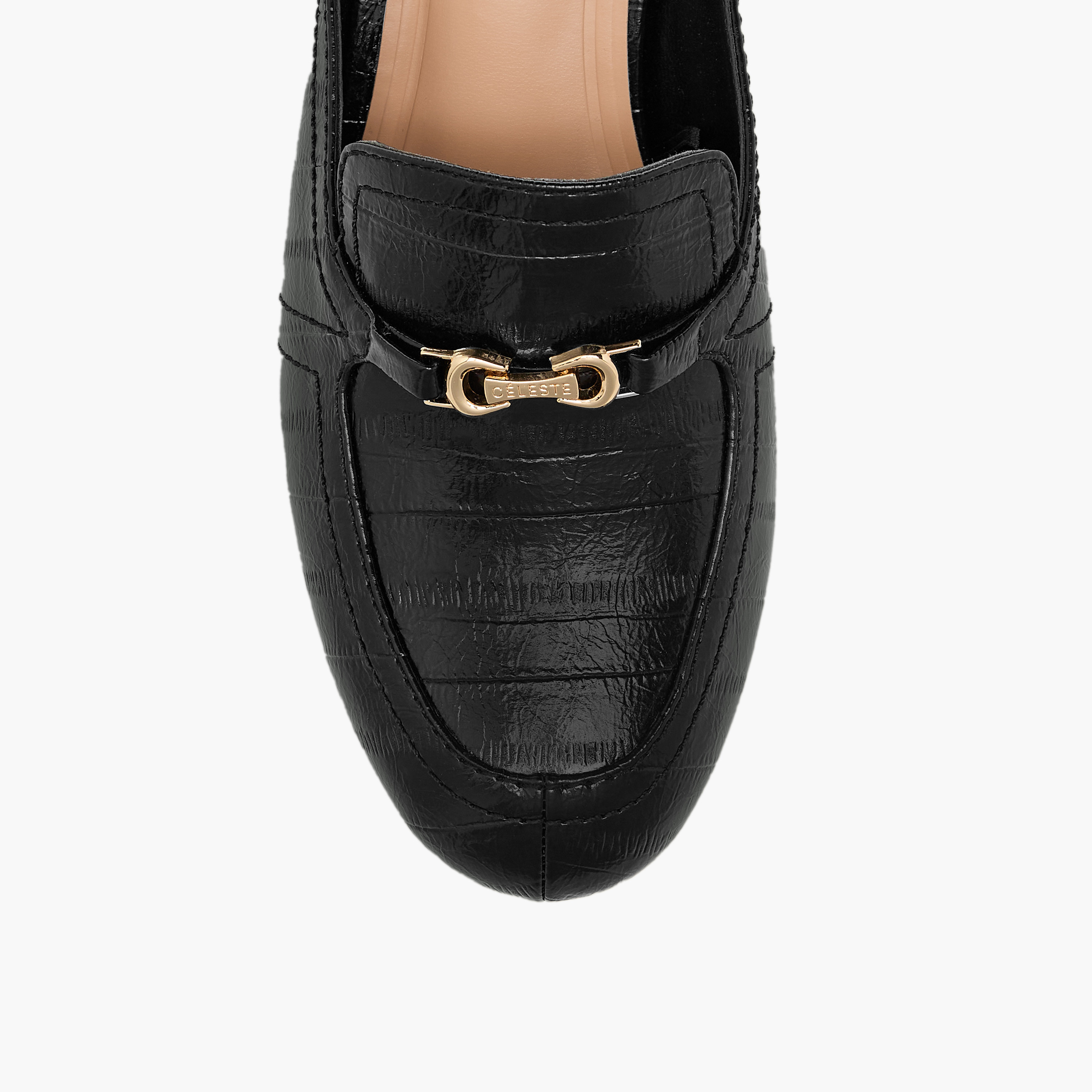 Celeste Women's Metal Accent Slip-On Mules with Kitten Heels-women-shoes-heels-image-9
