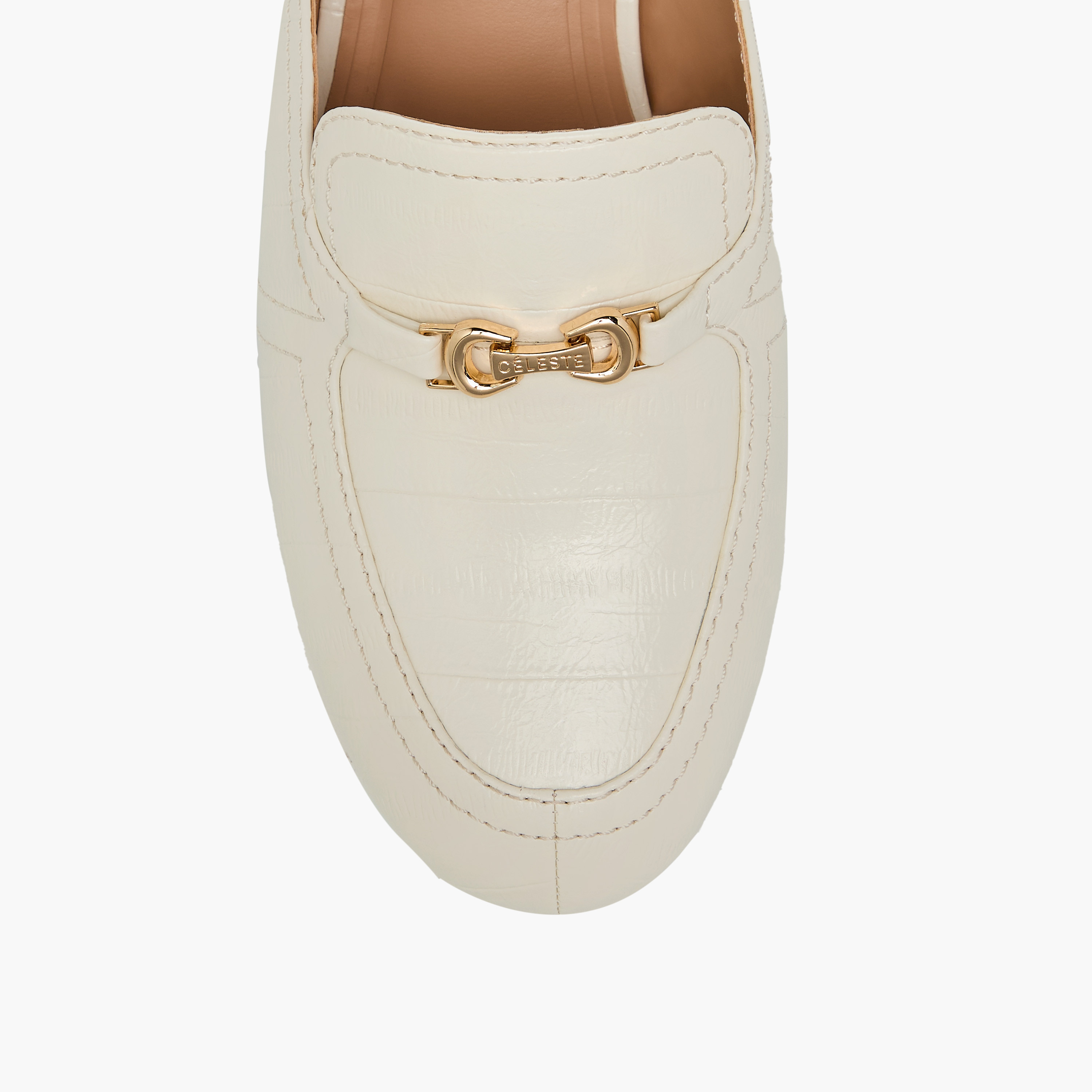 Celeste Women's Metal Accent Slip-On Mules with Kitten Heels-women-shoes-heels-image-4