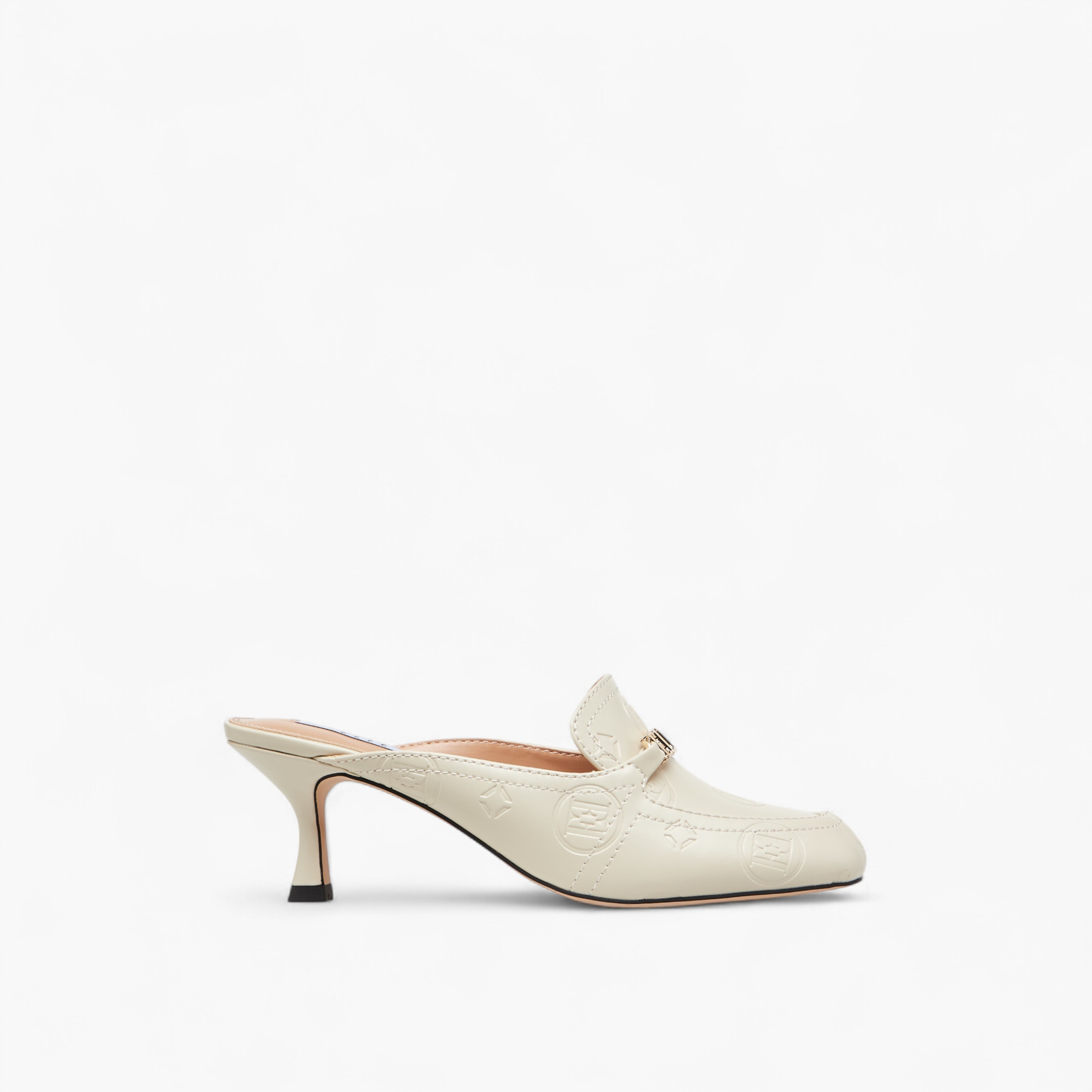 حذاء ميول بنقوش مونوجرام وكعب صغير من إيل-women-shoes-heels-image-8