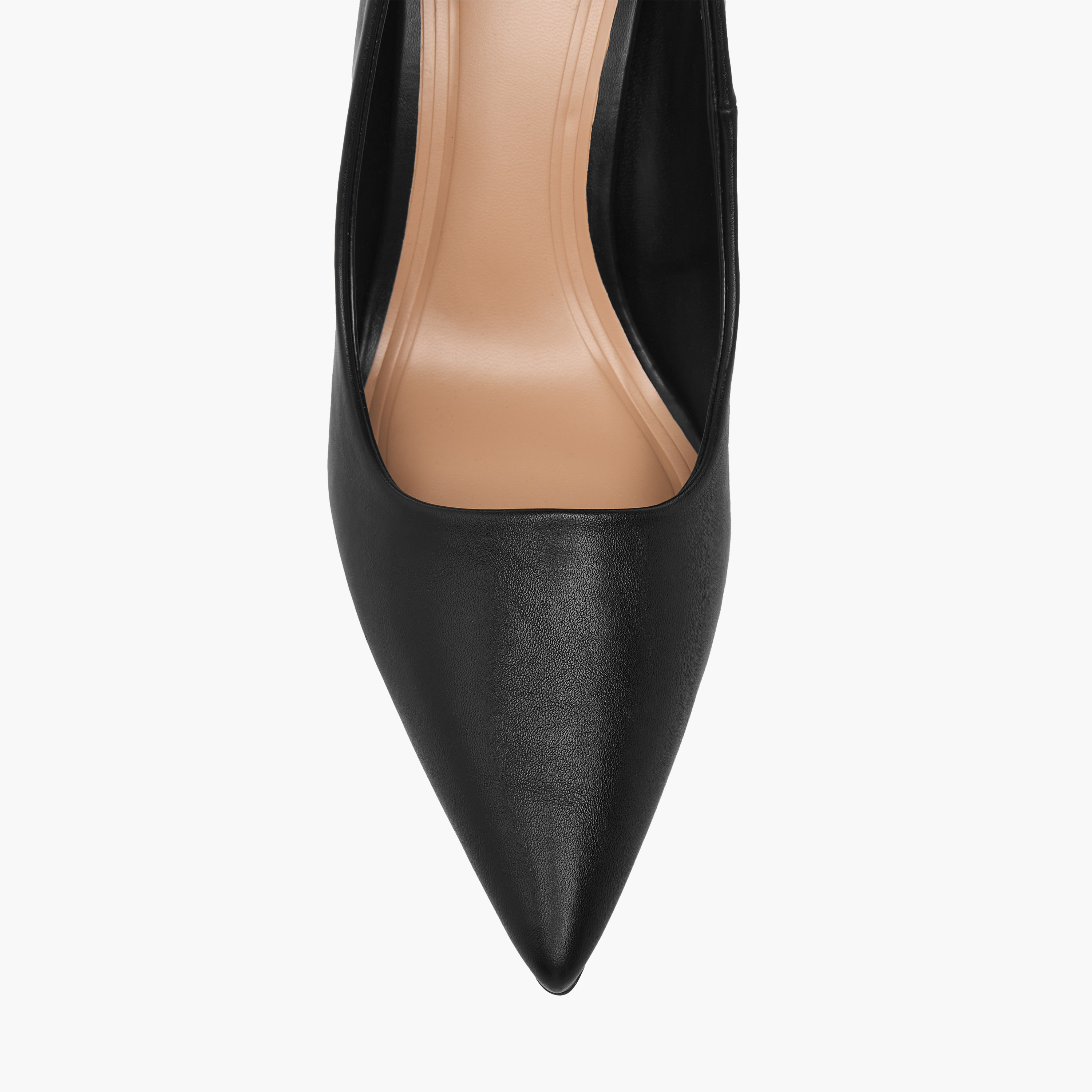 حذاء كلاسيكي بارز الملمس بمقدمة مدببة وكعب ستليتو للنساء من سيليست-women-shoes-heels-image-14