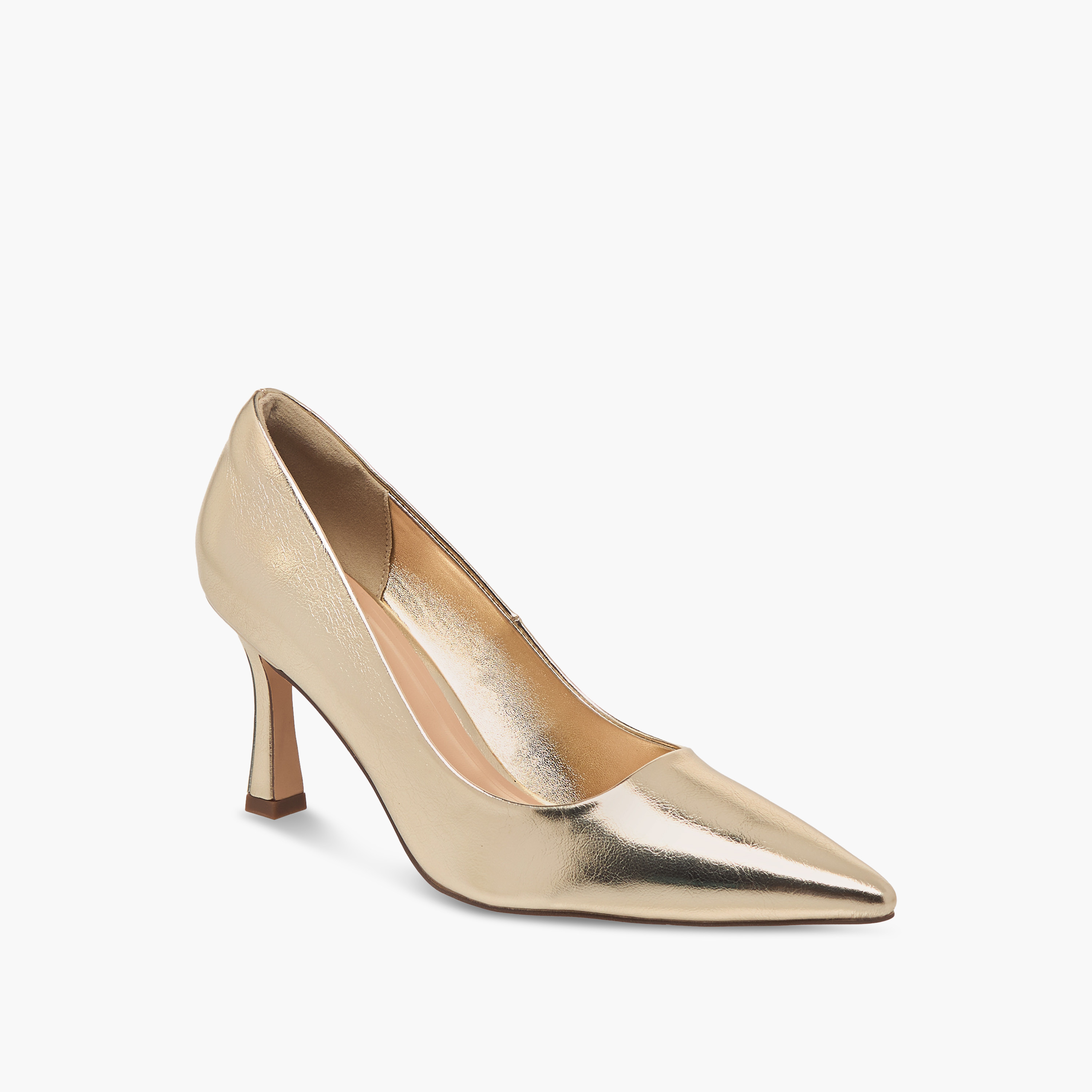 حذاء كلاسيكي بارز الملمس بمقدمة مدببة وكعب ستليتو للنساء من سيليست-women-shoes-heels-image-7