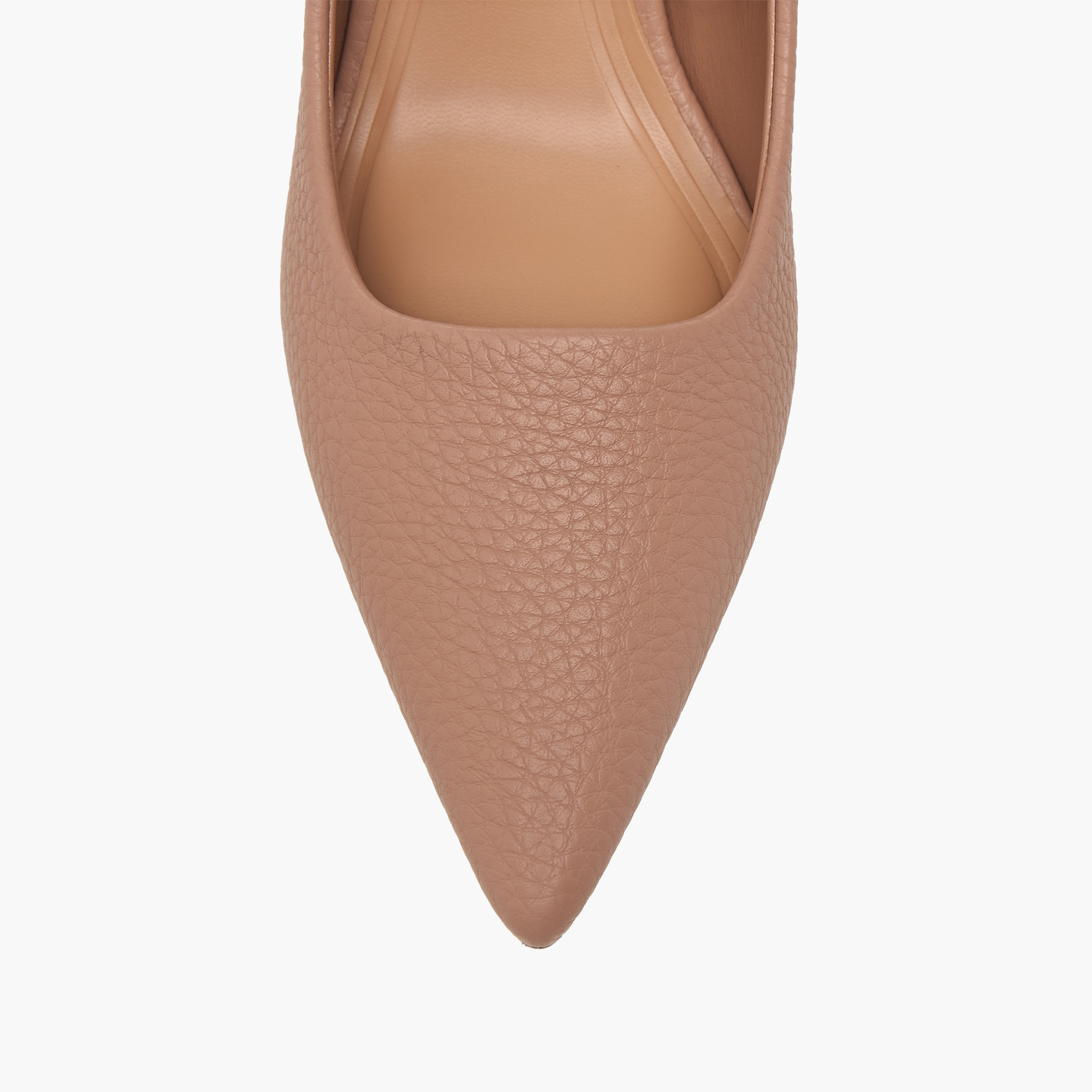 حذاء كلاسيكي بارز الملمس بمقدمة مدببة وكعب ستليتو للنساء من سيليست-women-shoes-heels-image-4
