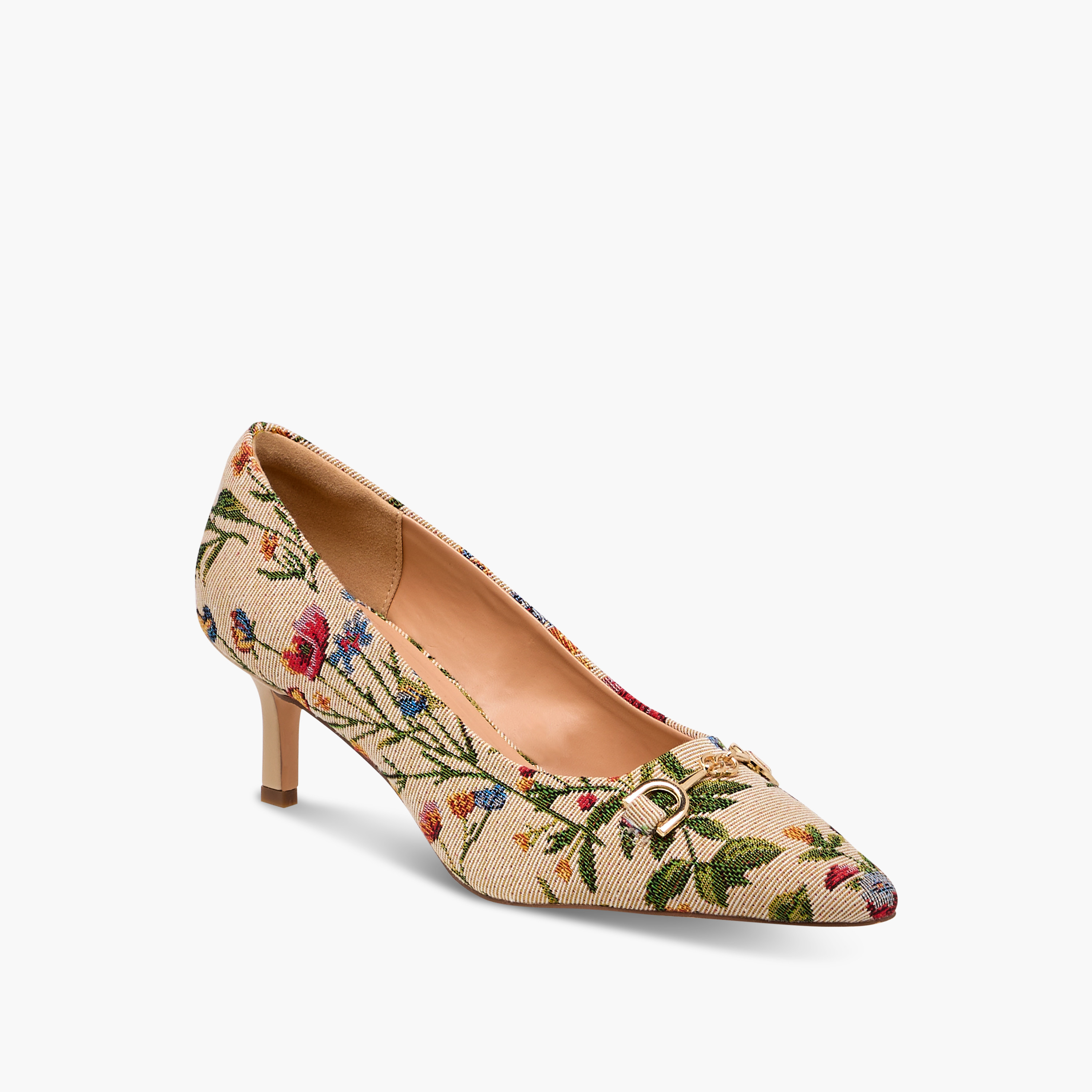 حذاء بومب سهل الارتداء بطبعات وكعب رفيع للنساء من سيليست-women-shoes-heels-image-2