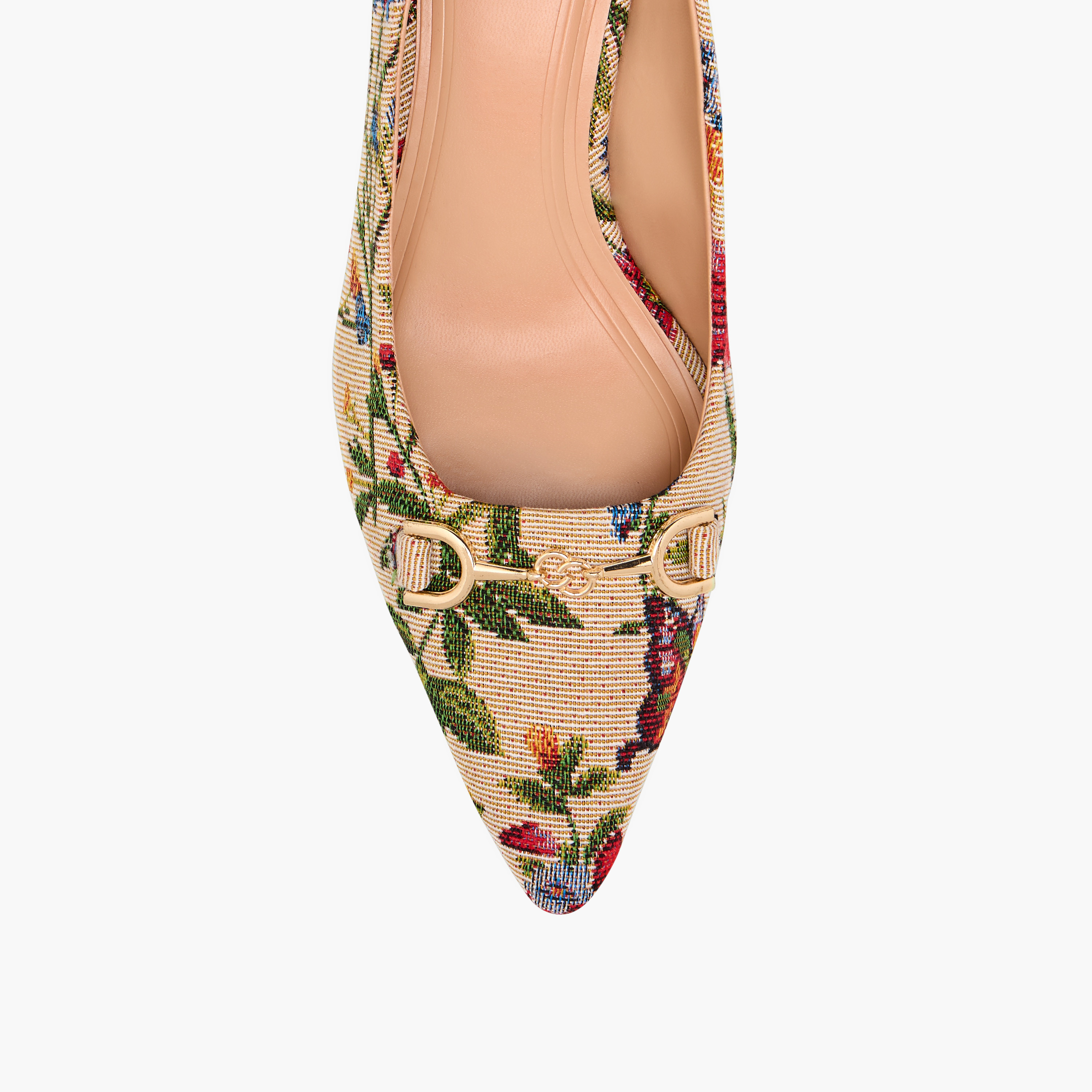 حذاء بومب سهل الارتداء بطبعات وكعب رفيع للنساء من سيليست-women-shoes-heels-image-4