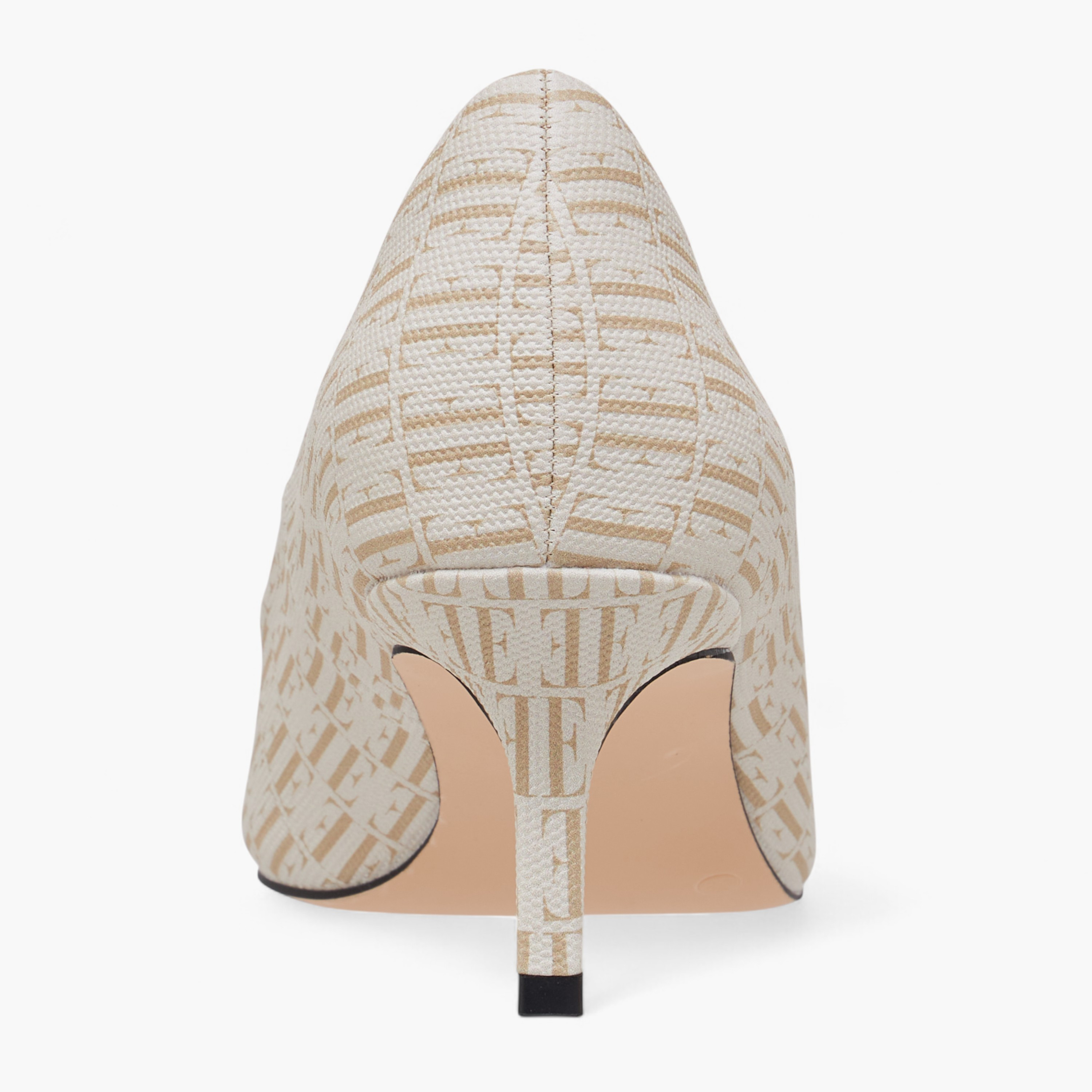 Elle Women's Monogram Print Slip-On Pumps with Kitten Heels-women-shoes-heels-image-6