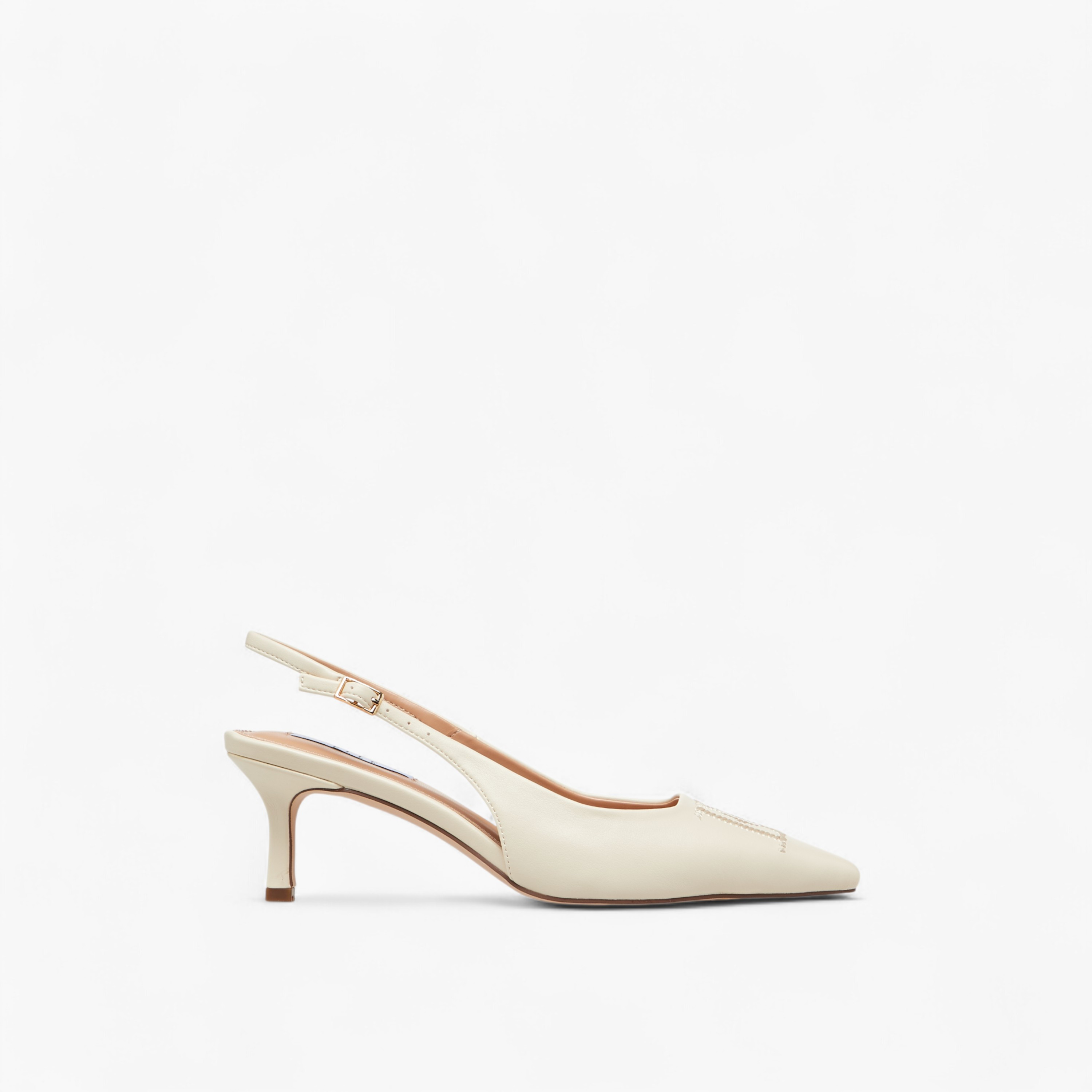 Elle Women's Pointed Toe Shoes with Stiletto Heels and Buckle Closure-women-shoes-heels-image-8
