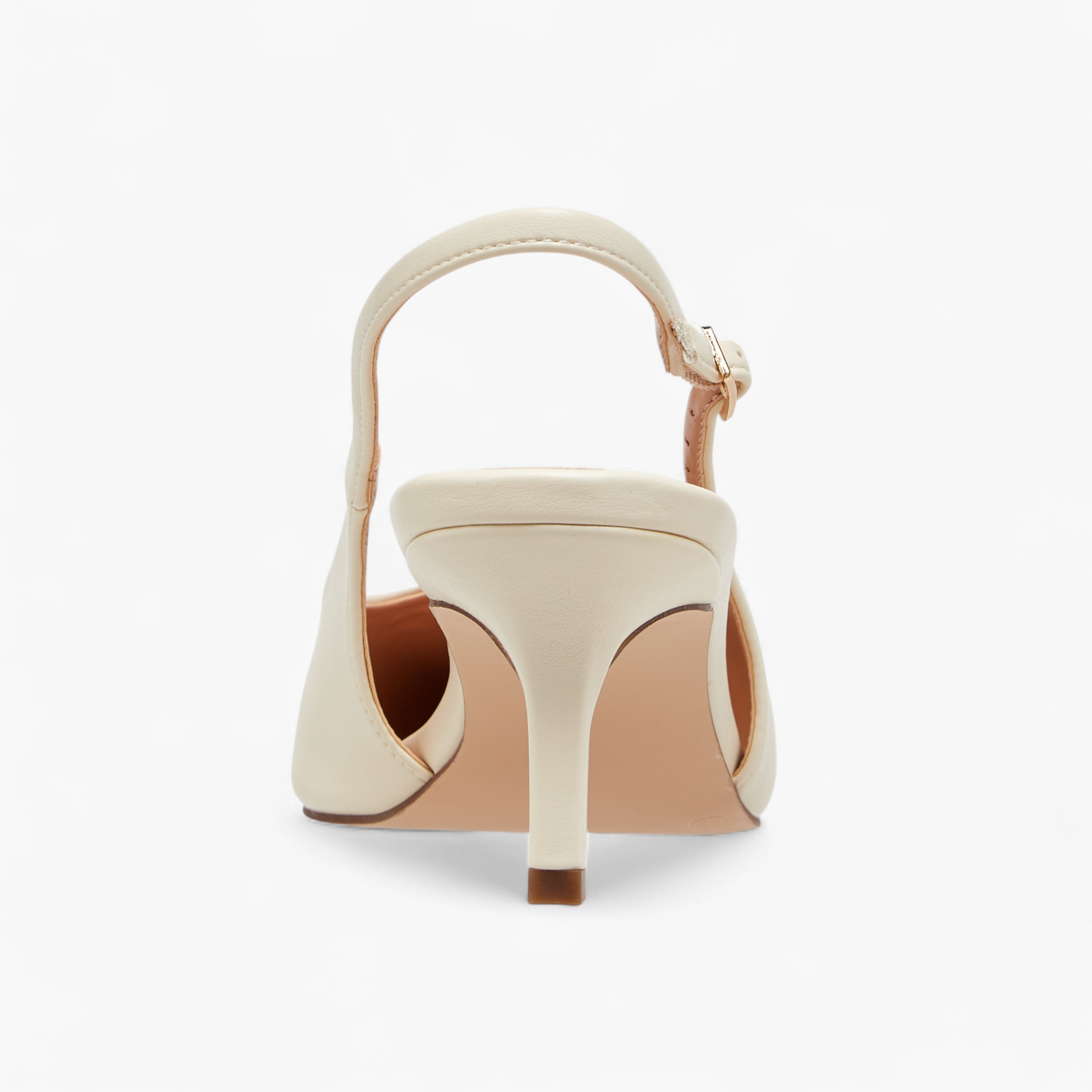 Elle Women's Pointed Toe Shoes with Stiletto Heels and Buckle Closure-women-shoes-heels-image-10