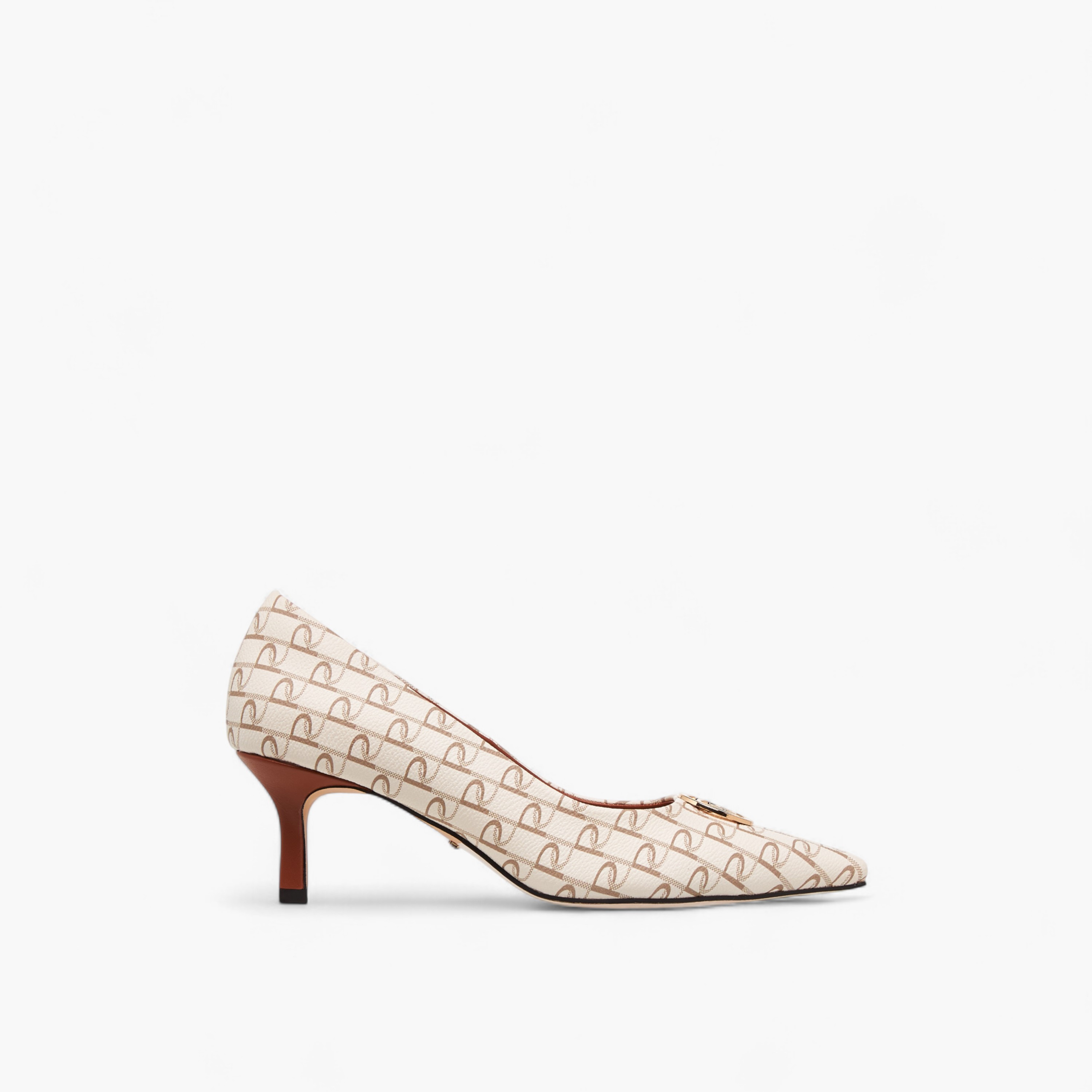 حذاء بومب بطبعات مونوجرام سهل الارتداء بكعب ستيليتو من بابريكا-women-shoes-heels-image-3