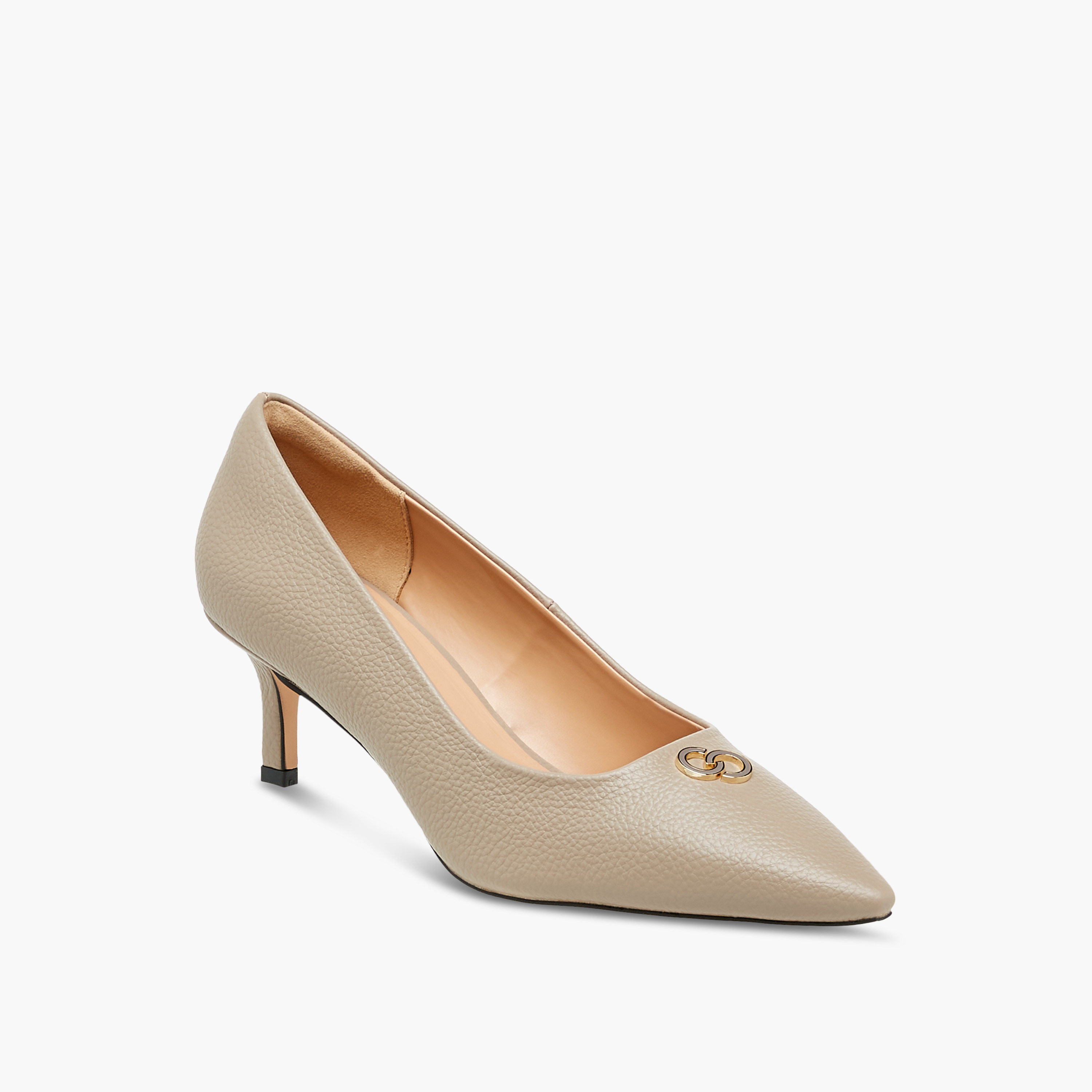 Celeste Women's Solid Slip-On Pumps with Stiletto Heels-women-shoes-heels-image-2