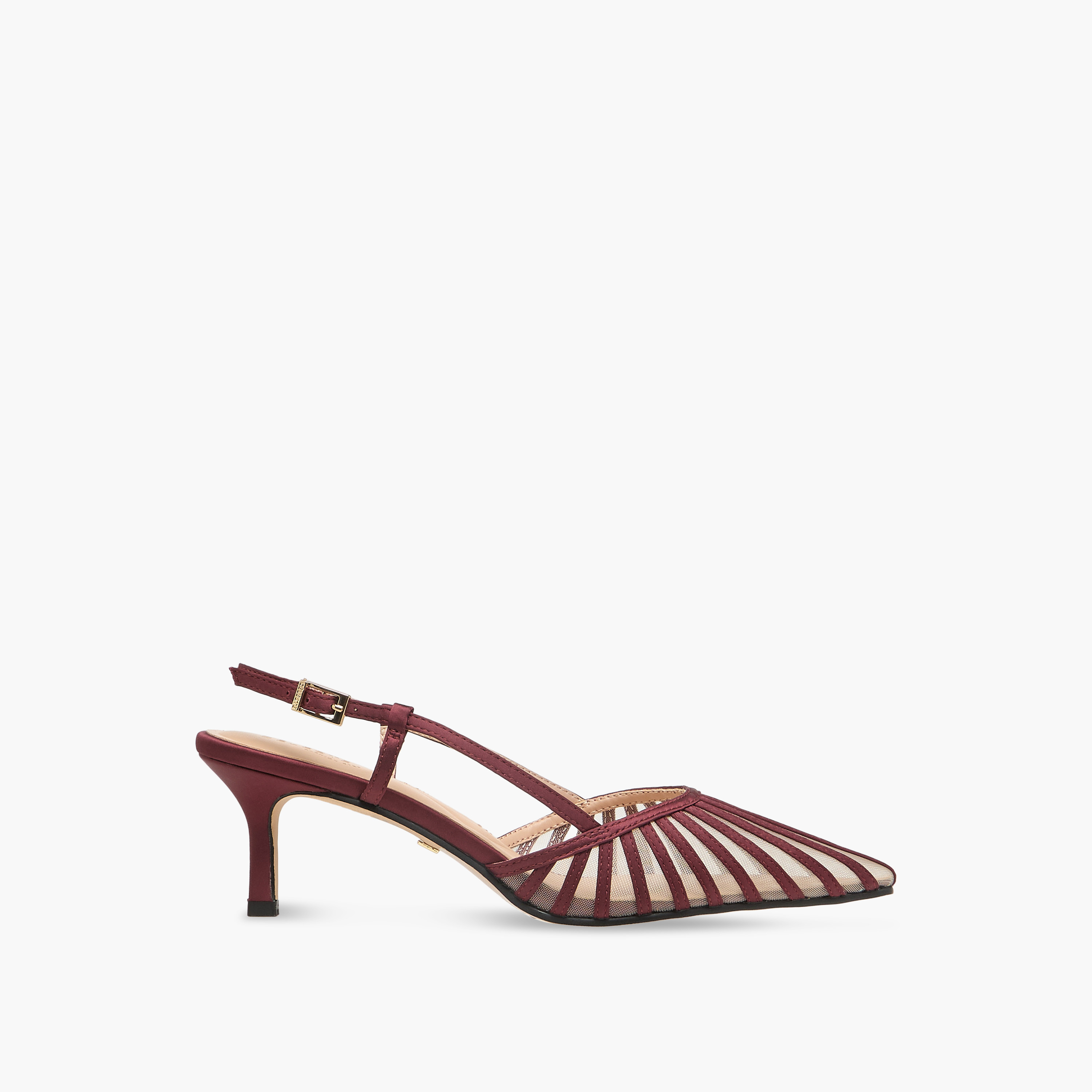حذاء مقلم بكعب صغير للنساء من سيليست-women-shoes-heels-image-3