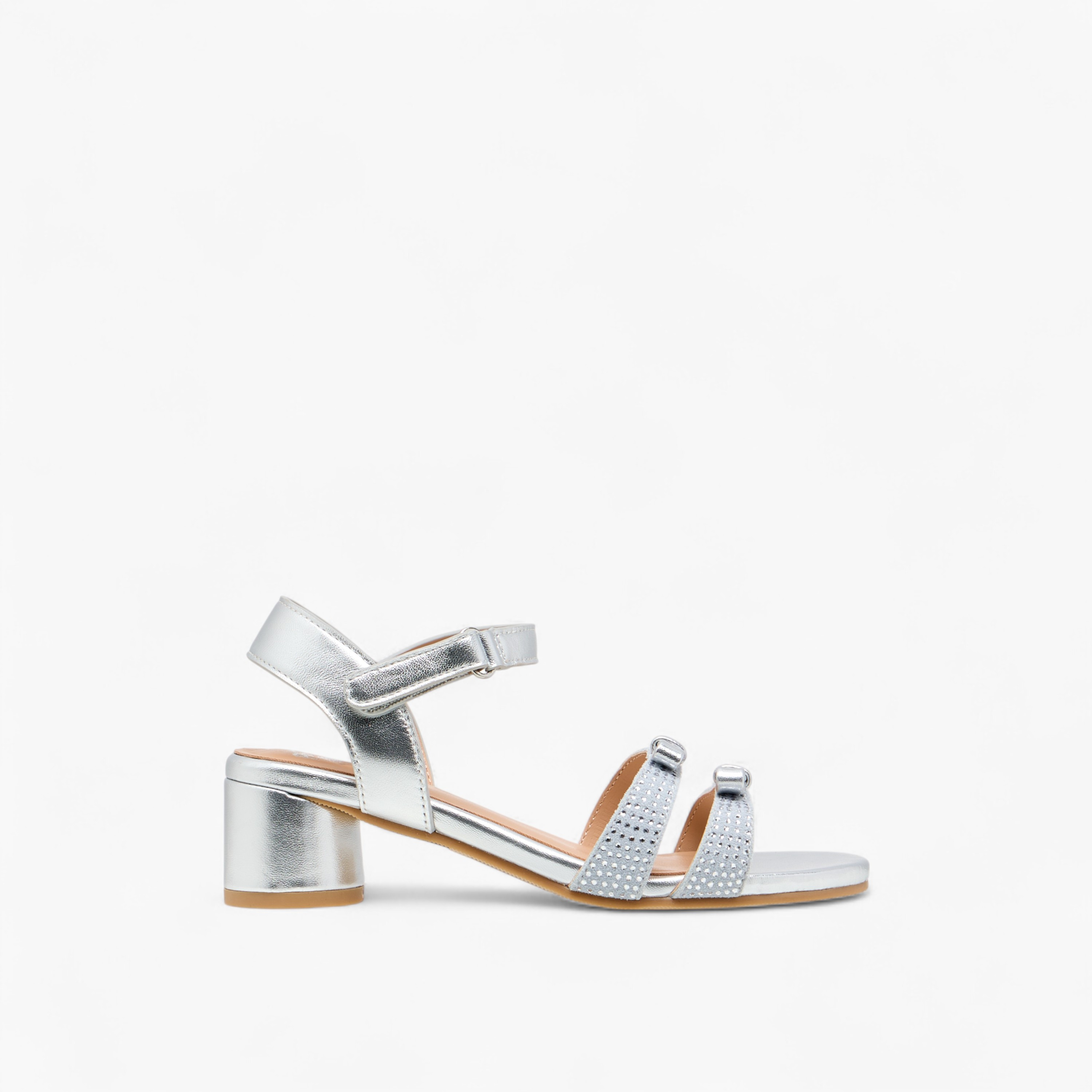 صندل بفيونكة وكعب سميك وشريط إغلاق لاصق للبنات من بابلوسكي-girls-shoes-sandals-image-3