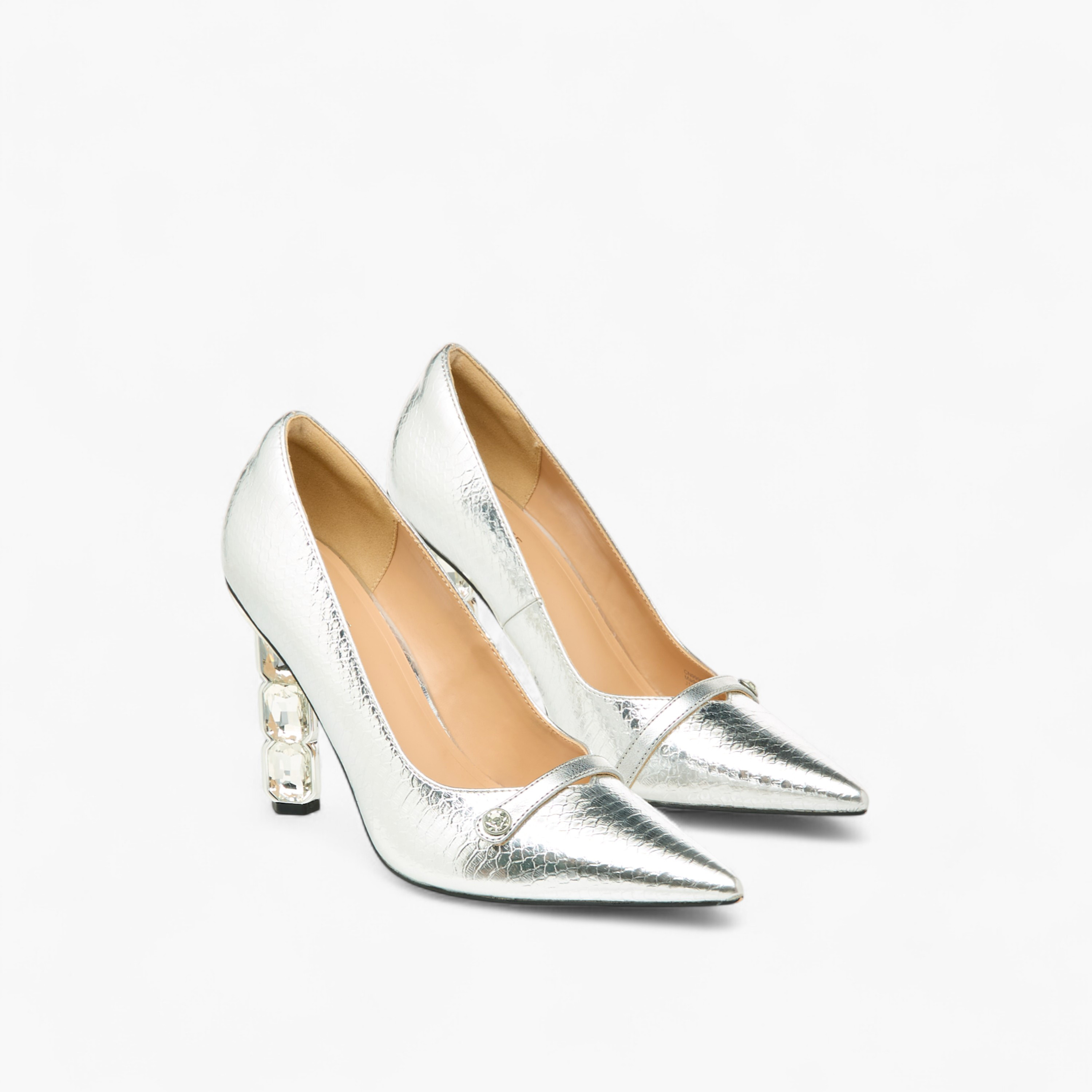 حذاء بومب سهل الارتداء بمقدمة مدببة  وكعب رفيع-women-shoes-heels-image-11
