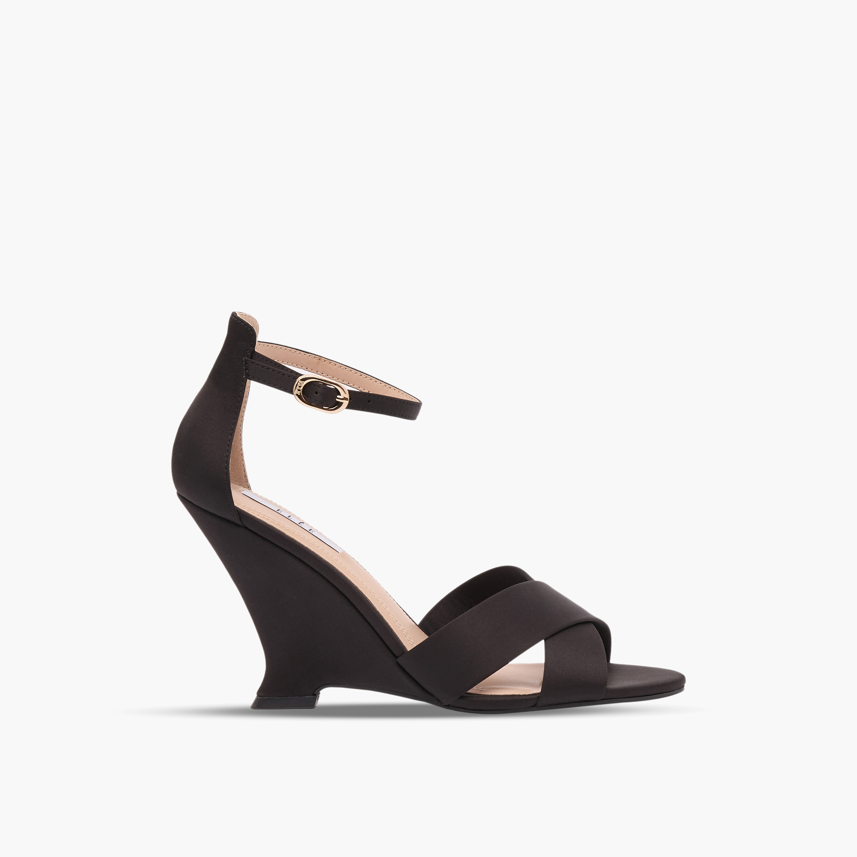 صندل بكعب ويدج وحزام متقاطع للنساء من إيل-women-shoes-sandals-heeled-image-3
