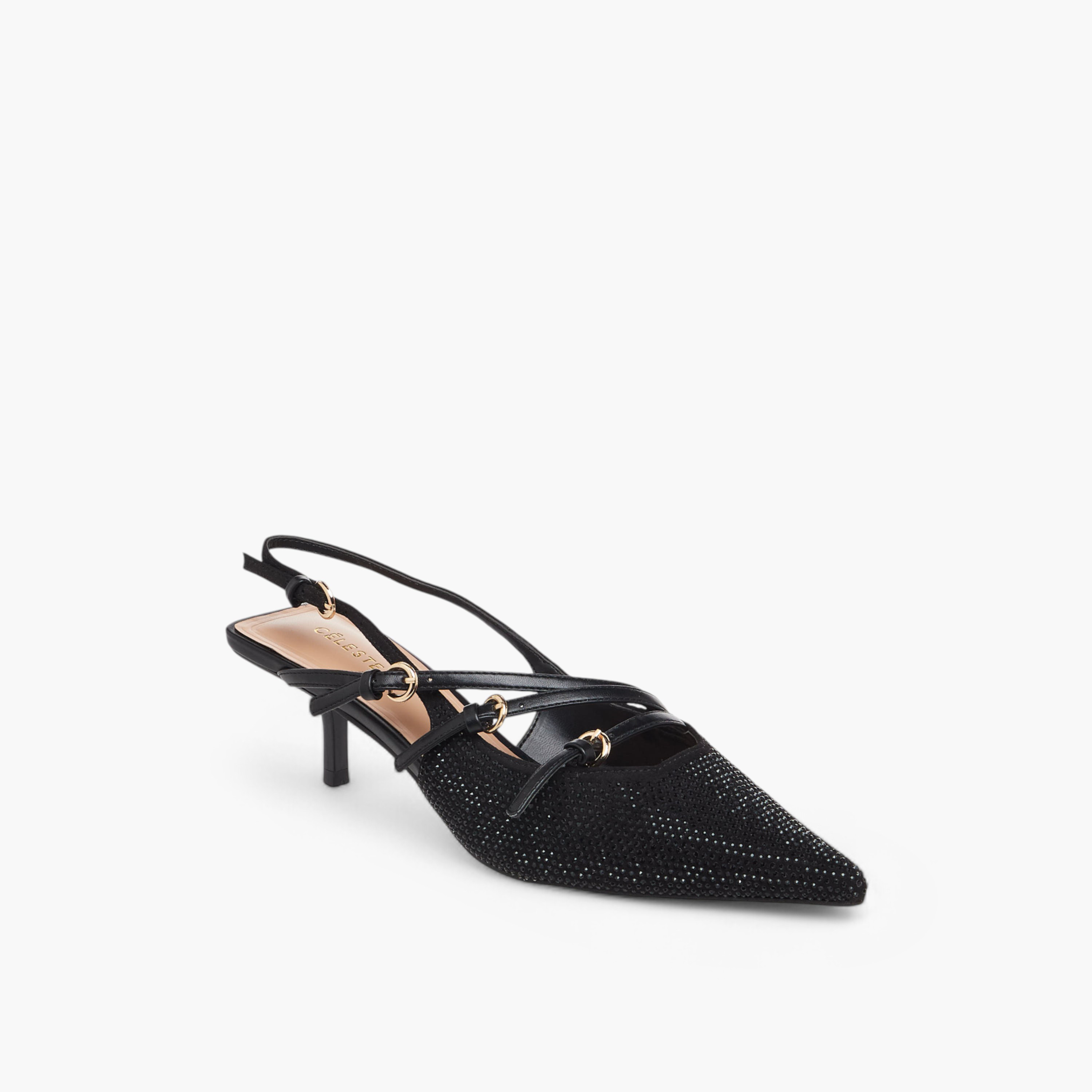 حذاء مزين بمقدمة مدببة للنساء من سيليست-women-shoes-heels-image-2