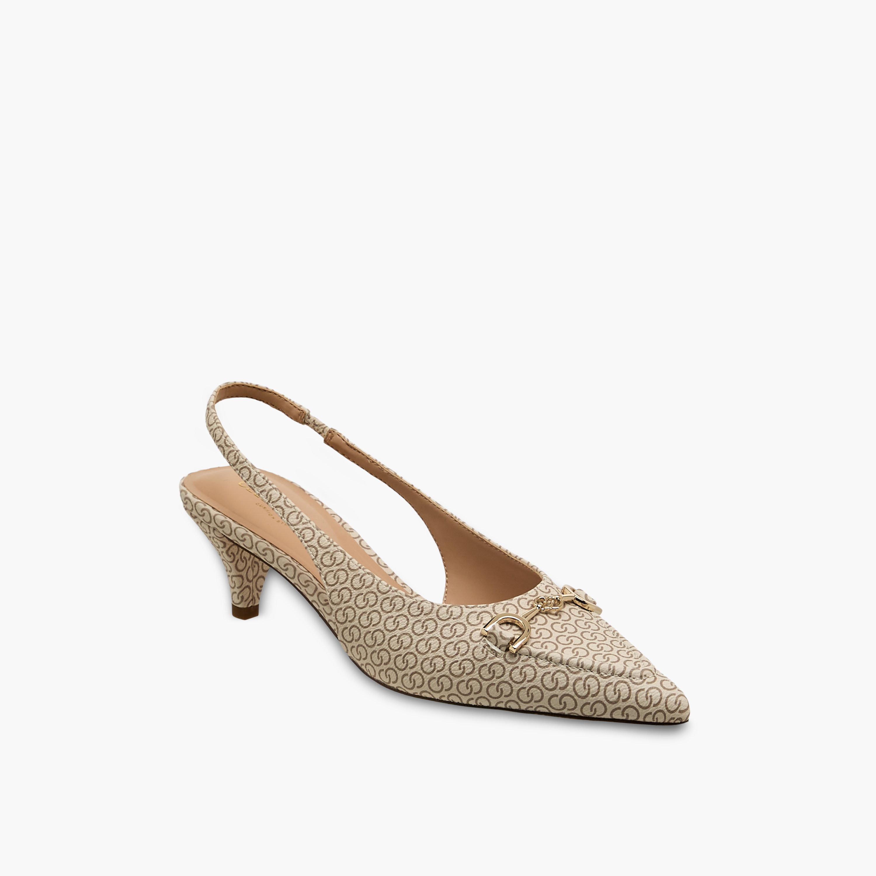Celeste Women Monogram Print Kitten Heel Slingback Shoes-women-shoes-heels-image-3
