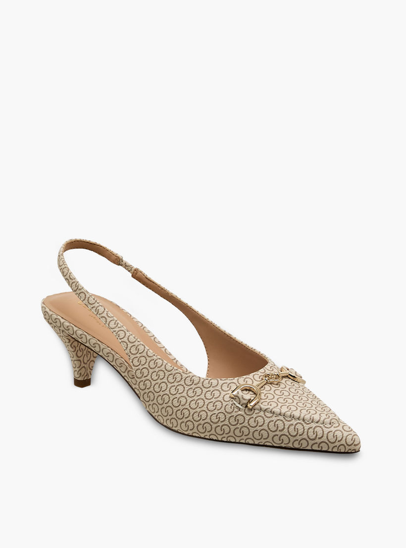 Celeste Women Monogram Print Kitten Heel Slingback Shoes-women-shoes-heels-image-3