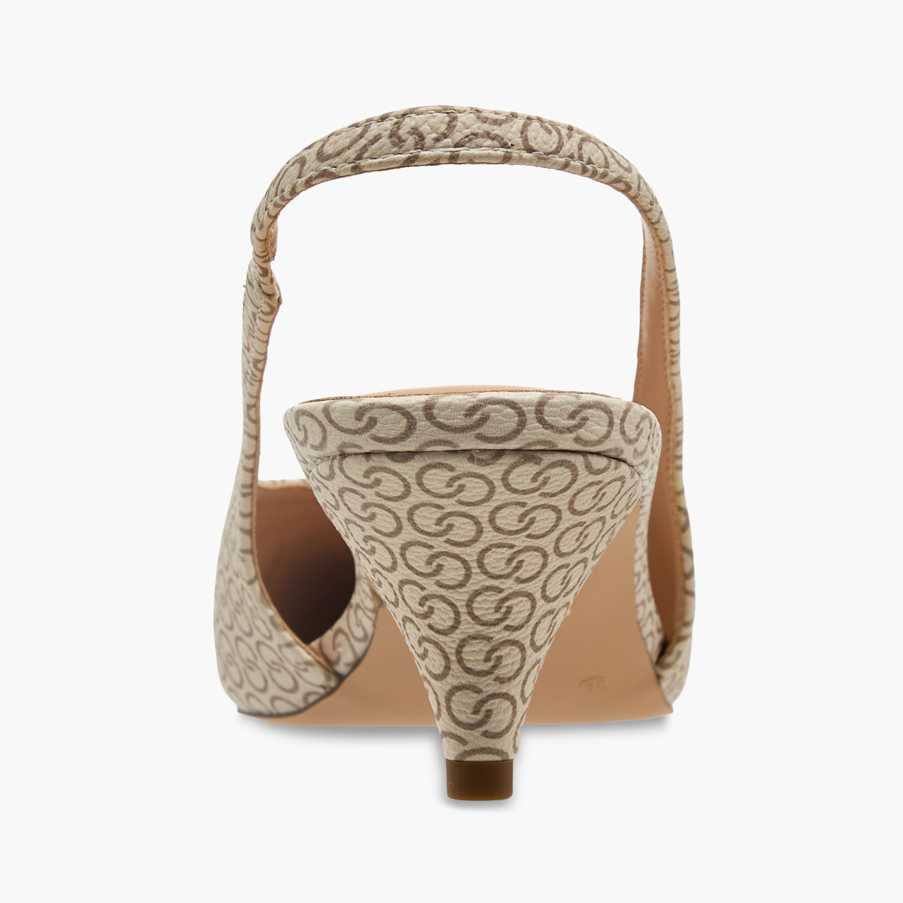 Celeste Women Monogram Print Kitten Heel Slingback Shoes-women-shoes-heels-image-6