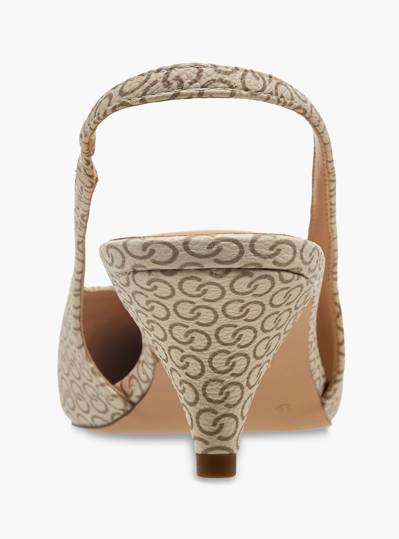 Celeste Women Monogram Print Kitten Heel Slingback Shoes-women-shoes-heels-image-6