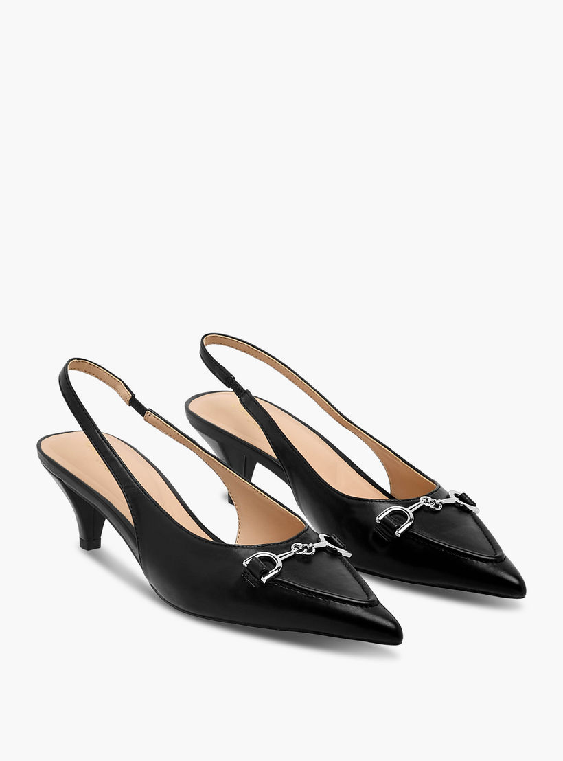 حذاء بكعب صغير وحزام خلفي للنساء من سيليست-women-shoes-heels-image-1