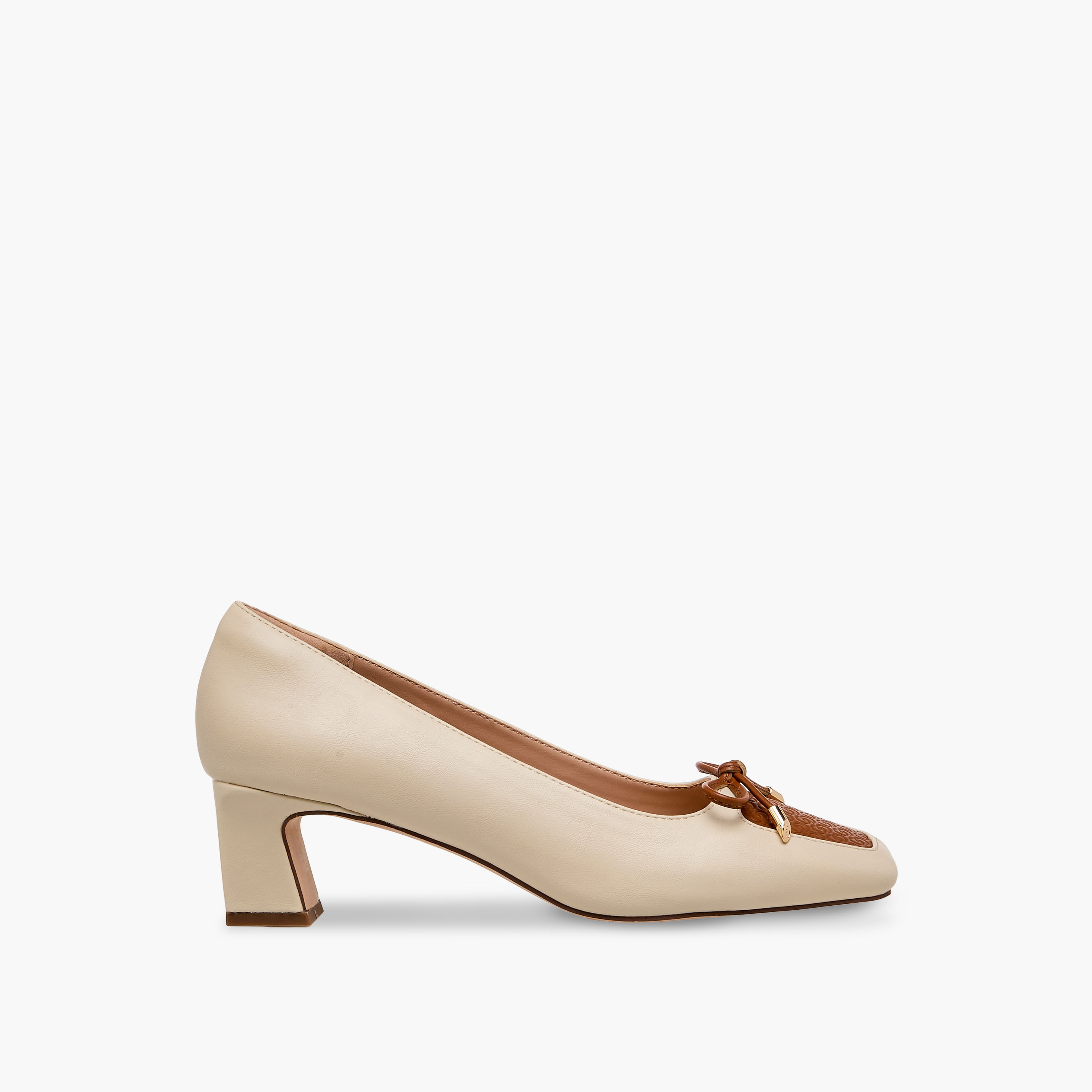 Celeste Women Logo Embossed Block Heel Pumps-women-shoes-heels-image-3