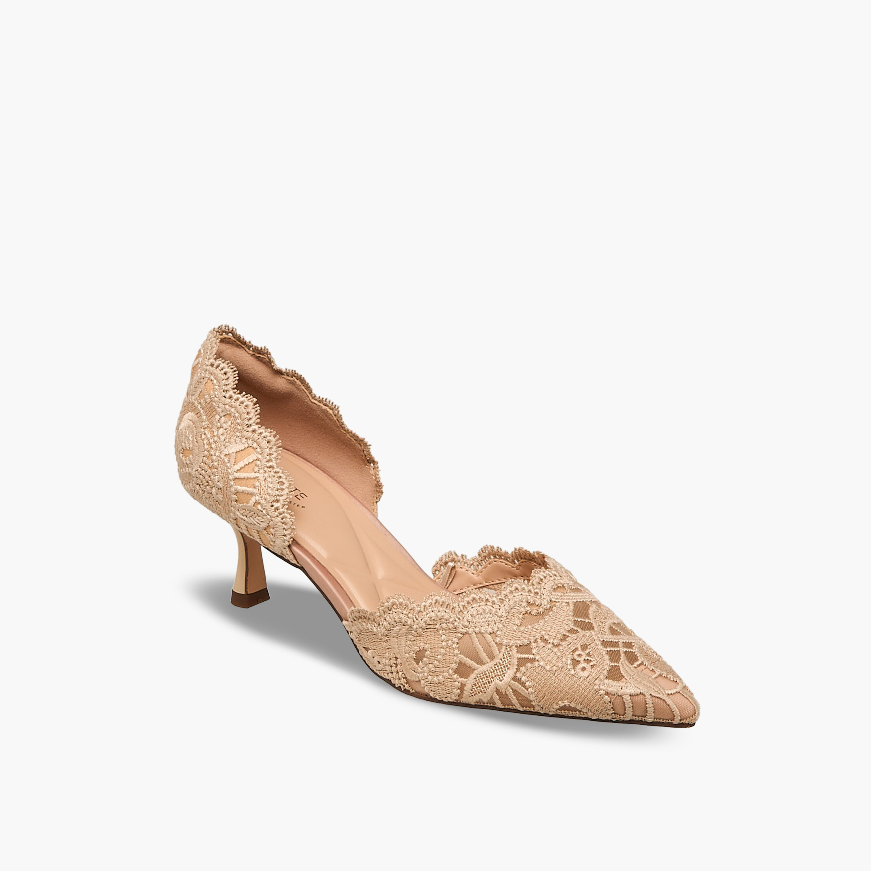 حذاء بكعب صغير وتفاصيل دانتيل للنساء من سيليست-women-shoes-heels-image-3