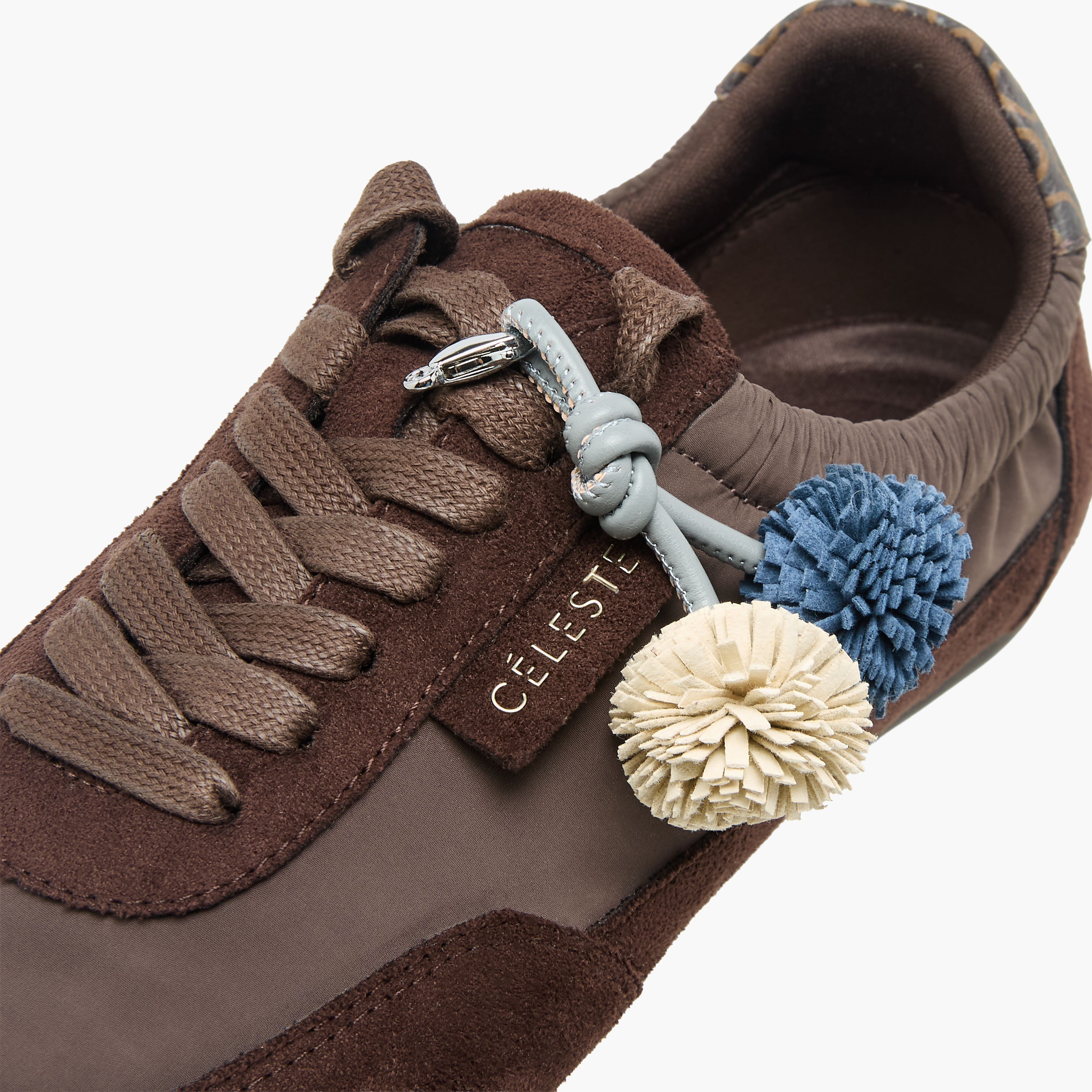 Celeste Women Pom-Pom Detail Ankle Sneakers-women-shoes-sneakers-image-4