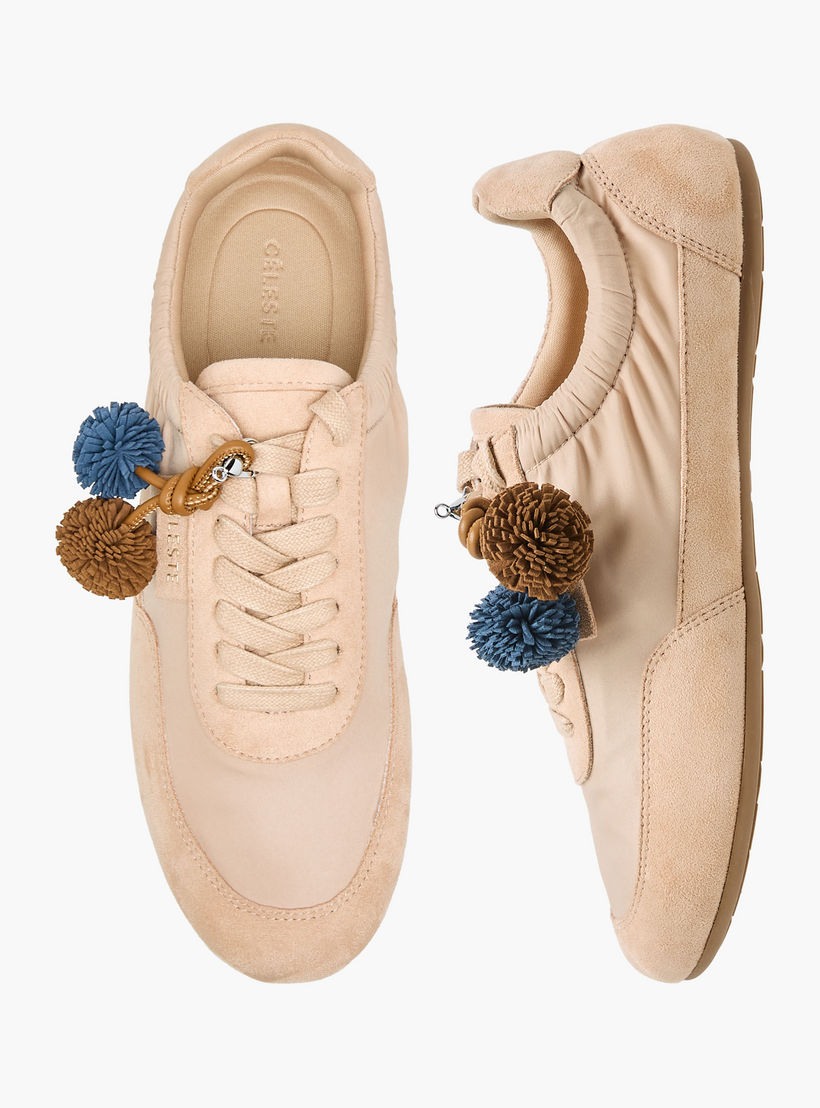 حذاء سنيكرز بتفاصيل بوم بوم للنساء من سيليست-women-shoes-sneakers-image-1