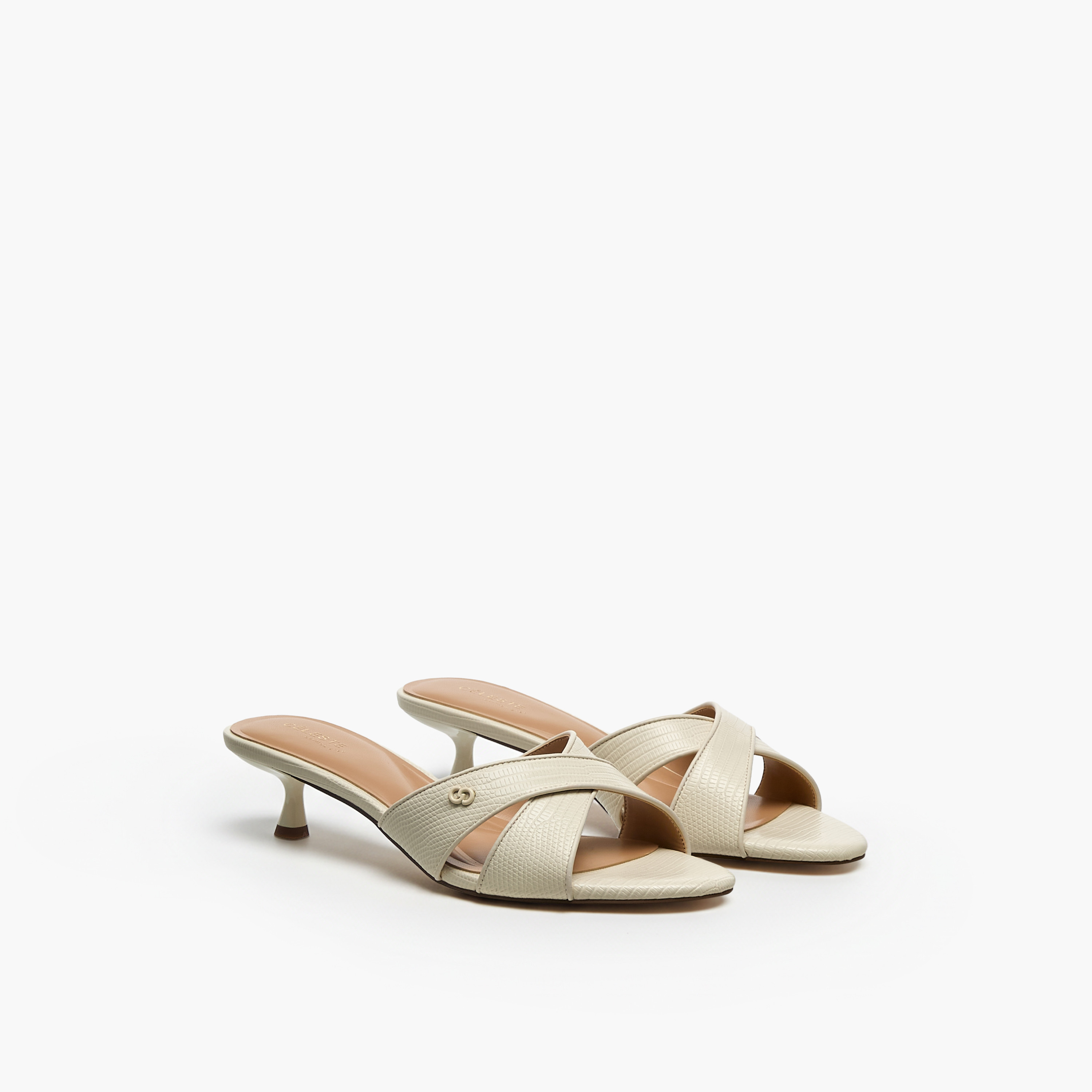 صندل سهل الارتداء بأحزمة متقاطعة وكعب صغير للنساء من سيليست-women-shoes-sandals-heeled-image-1
