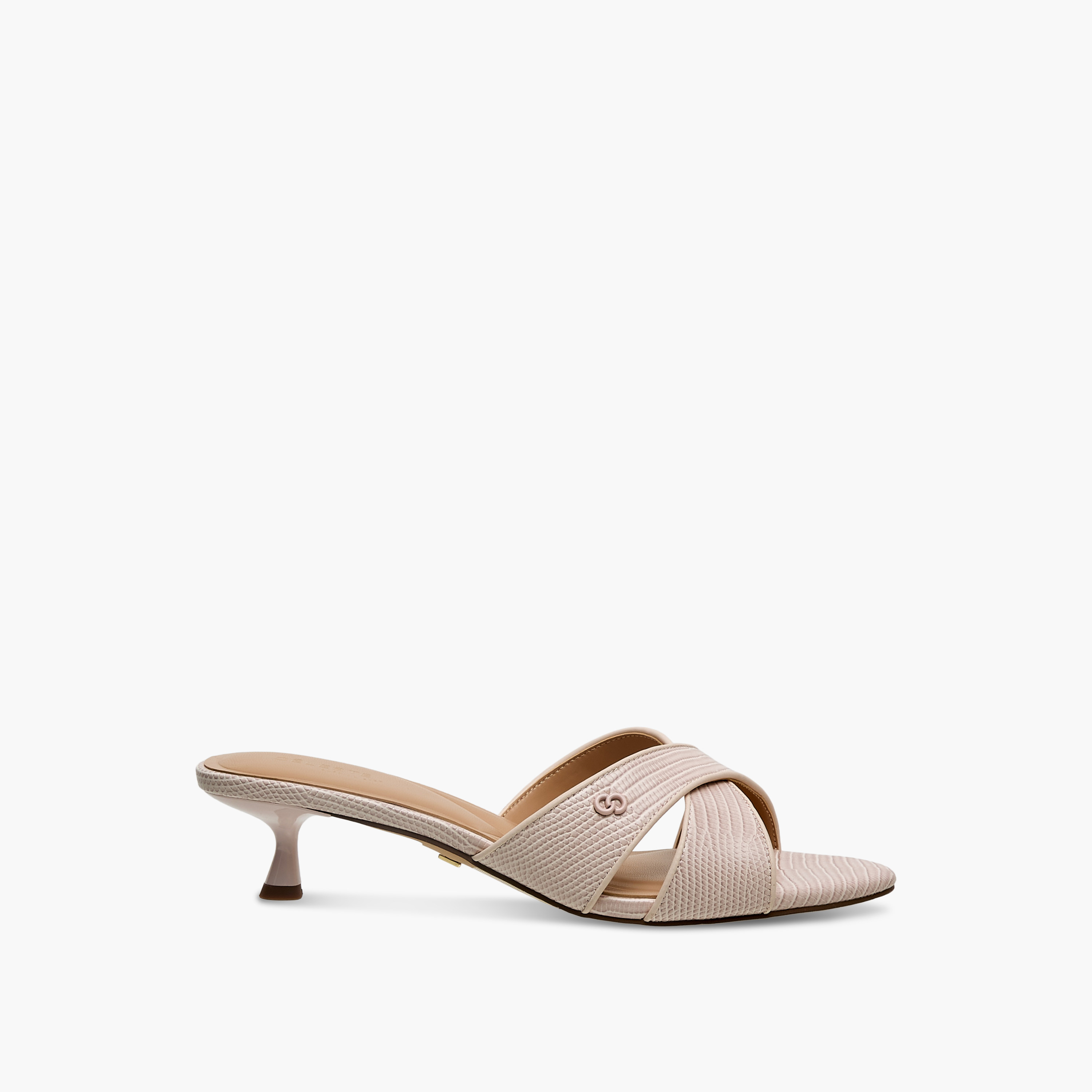 Celeste Women Cross Strap Slip-on Sandals with Kitten Heels-women-shoes-sandals-heeled-image-3
