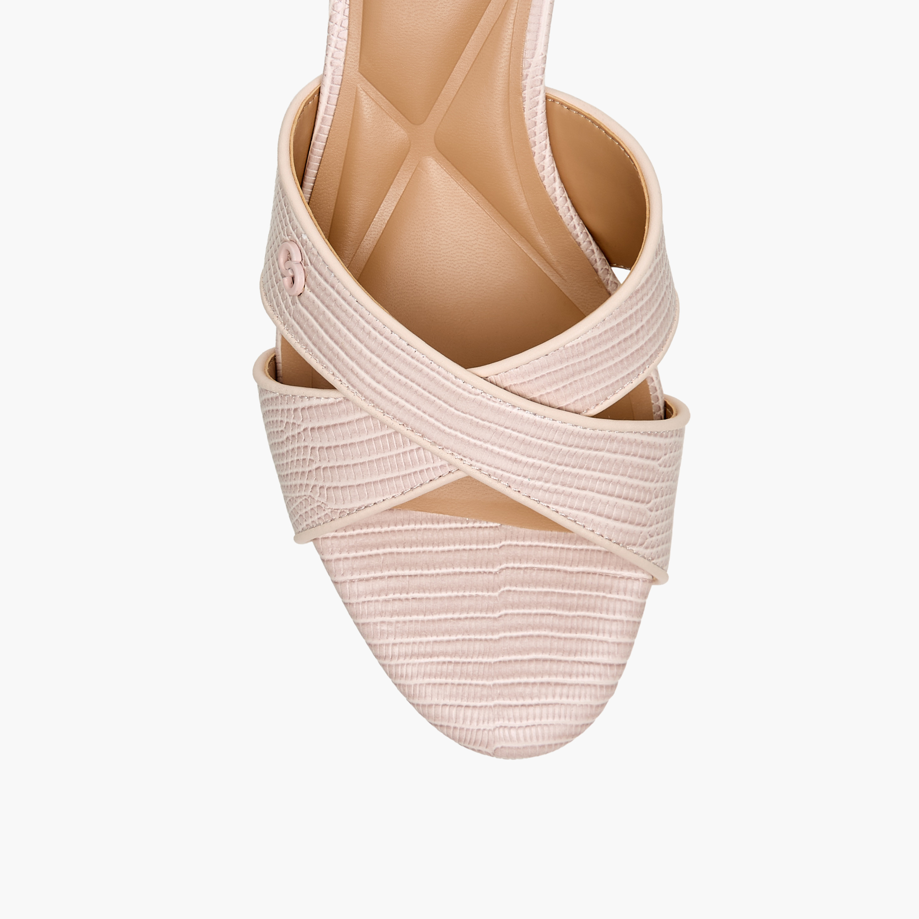 Celeste Women Cross Strap Slip-on Sandals with Kitten Heels-women-shoes-sandals-heeled-image-4
