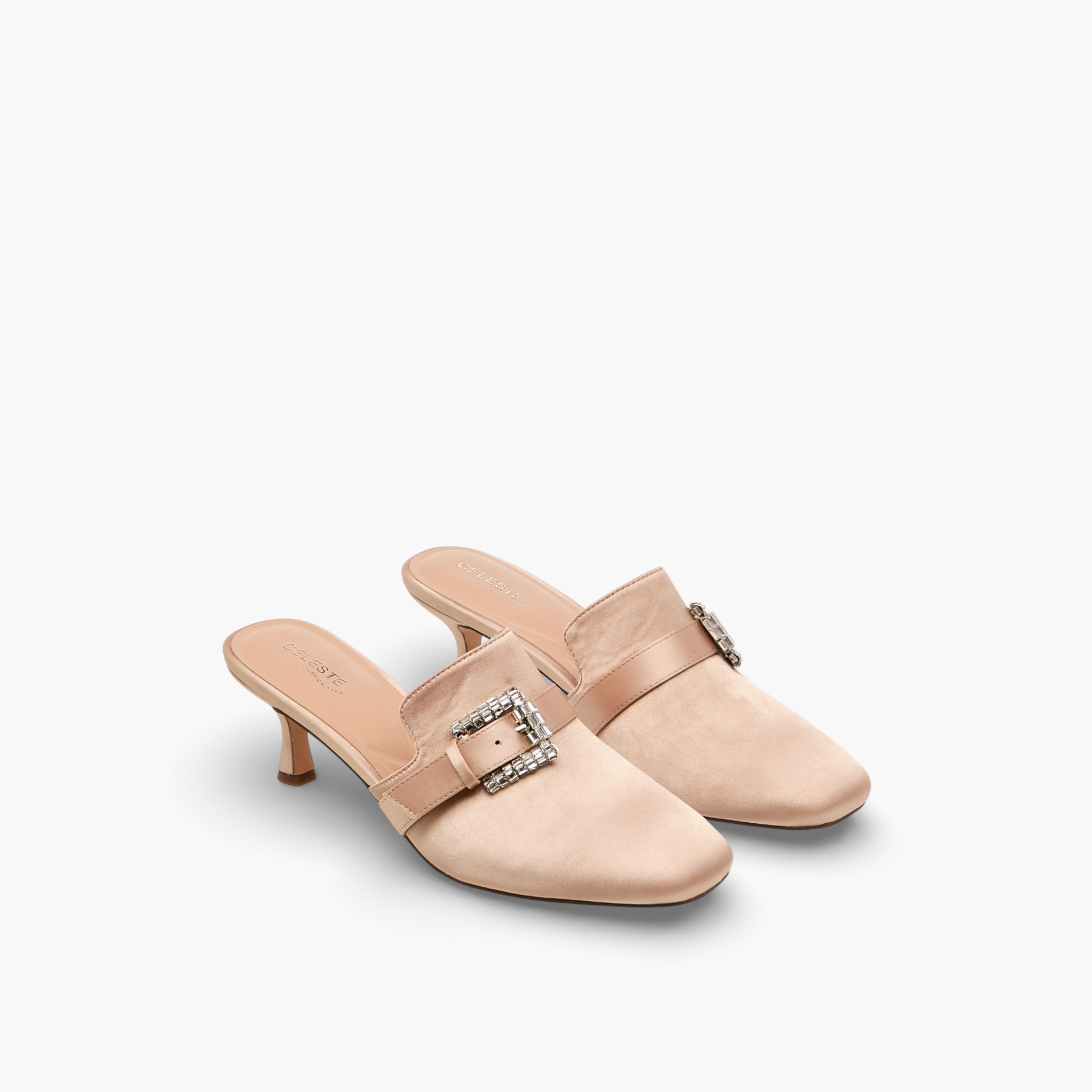 حذاء ميول بكعب ستيليتو وتفاصيل إبزيم للنساء من سيليست-women-shoes-heels-image-1