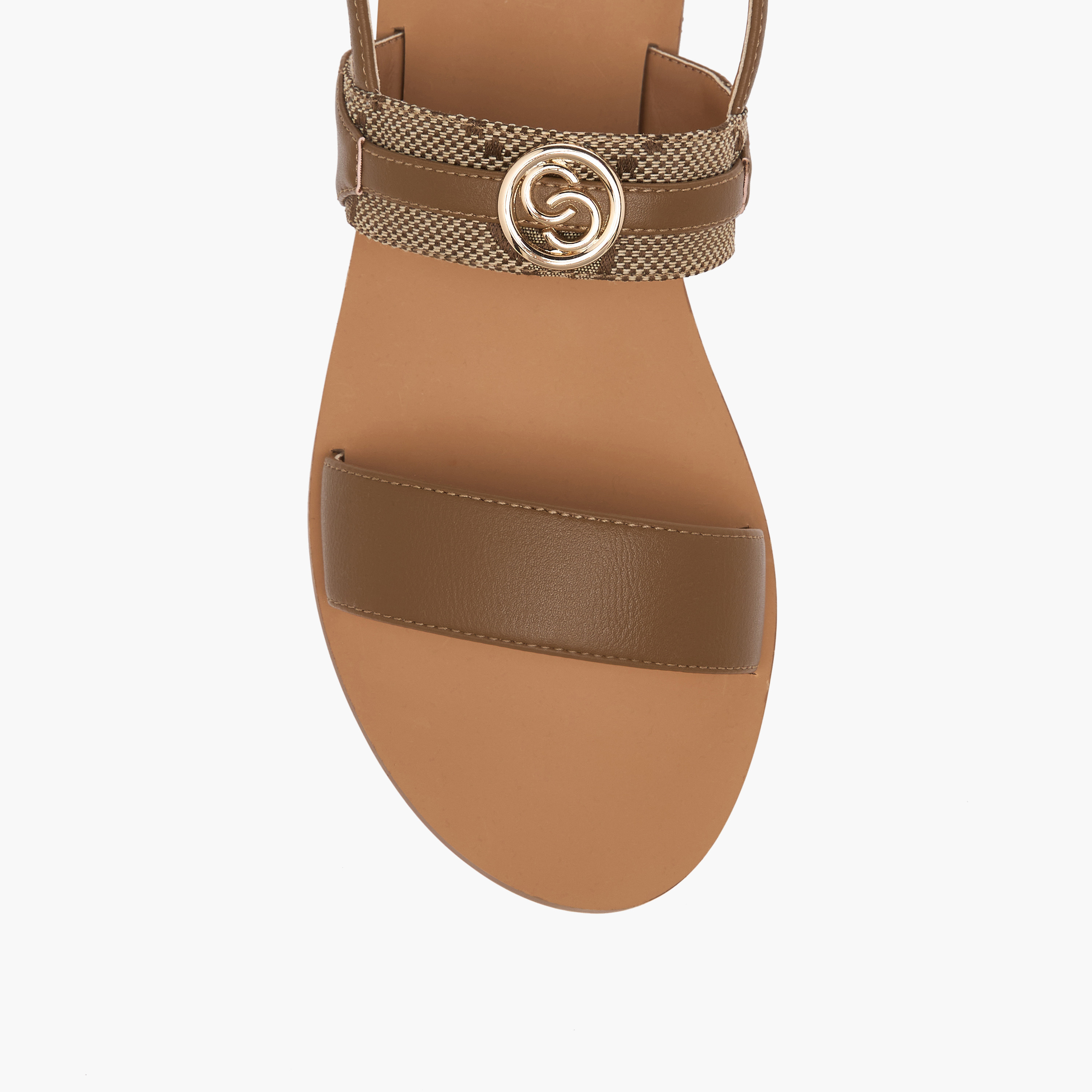 Celeste Women Printed Buckle Closure Sandals-women-shoes-flats-sandals-image-4