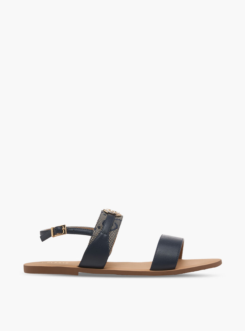 صندل بإبزيم إغلاق وطبعات للنساء من سيليست-women-shoes-flats-sandals-image-3
