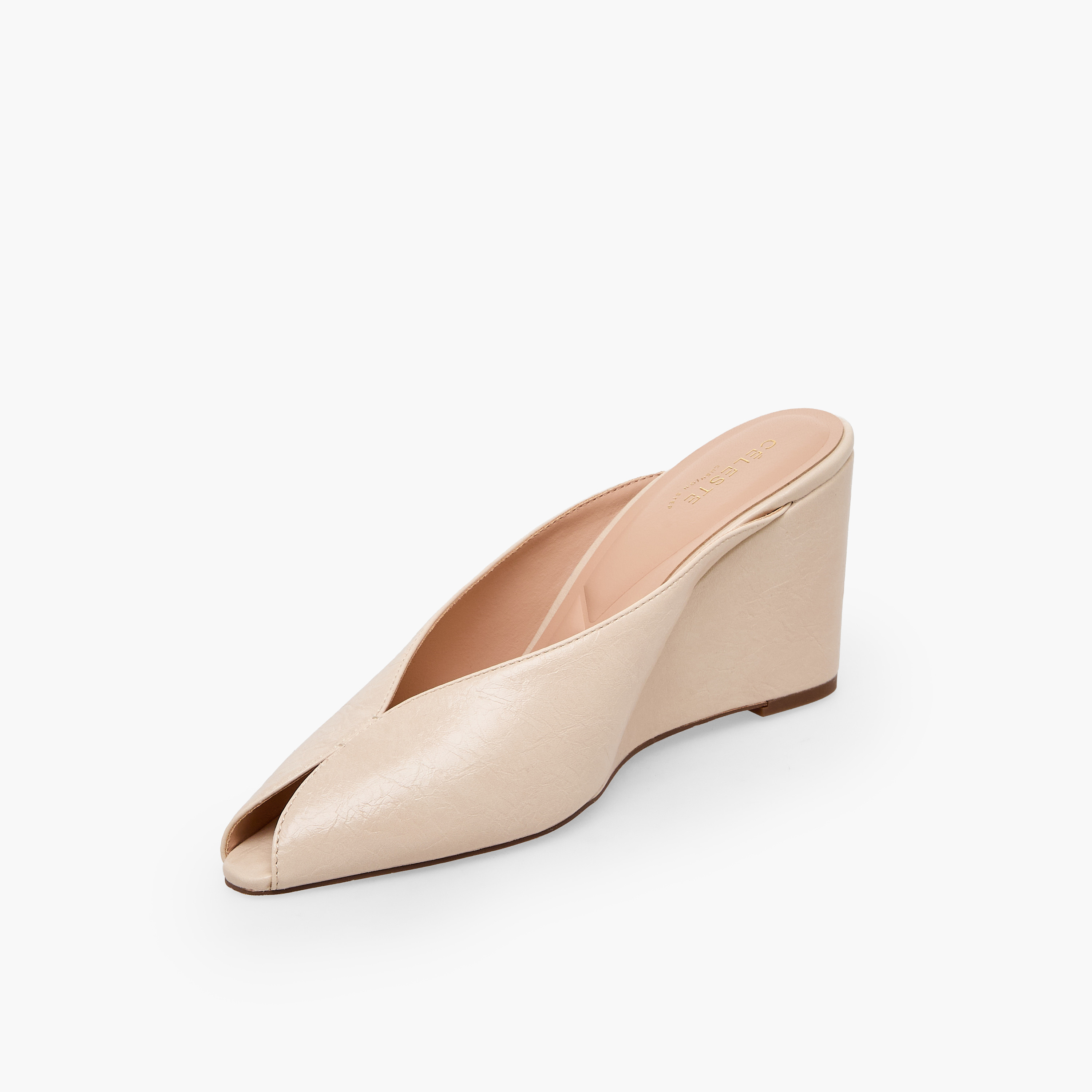 Celeste Women Crinkle Textured Wedge Heel Shoes-women-shoes-heels-image-4
