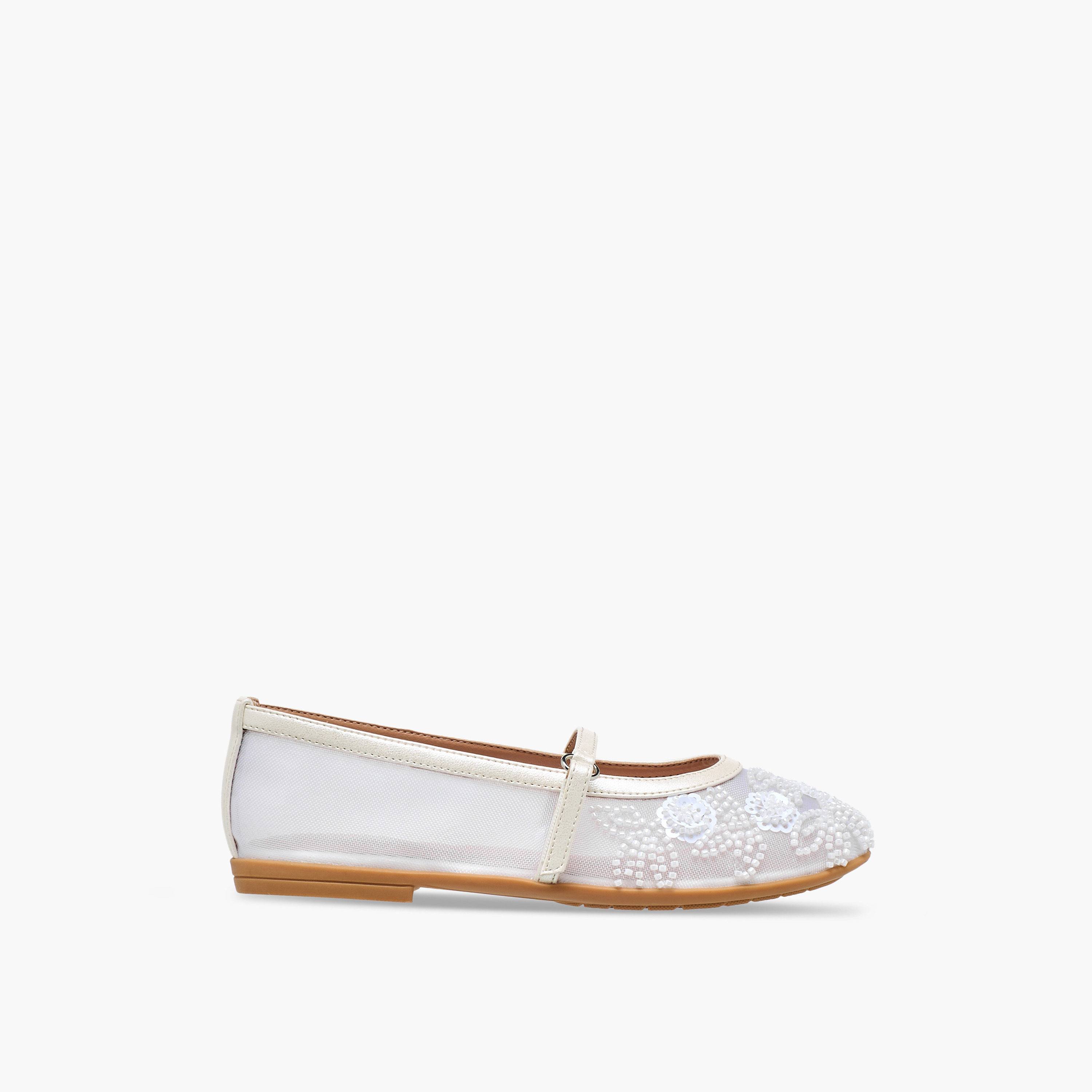 حذاء ماري جين بزينة خرز للفتيات من سيليست-girls-shoes-maryjanes-image-3