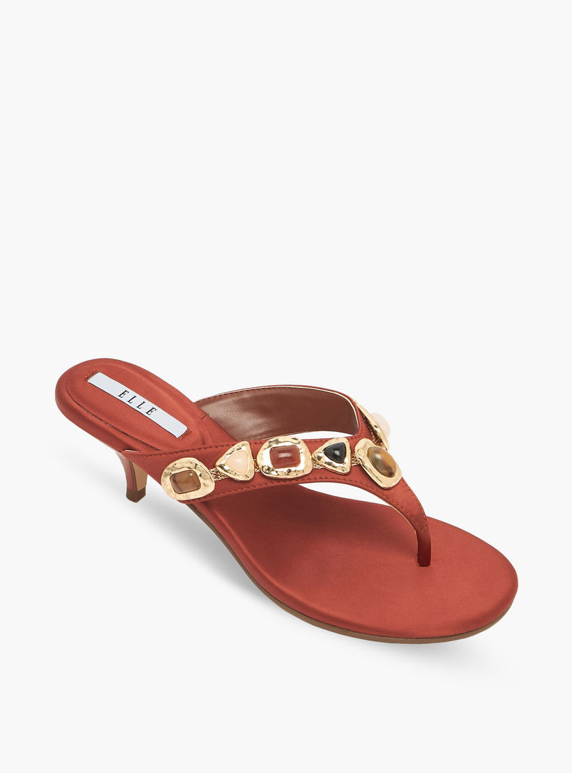صندل بكعب صغير مزين للنساء من إيل-women-shoes-sandals-heeled-image-2