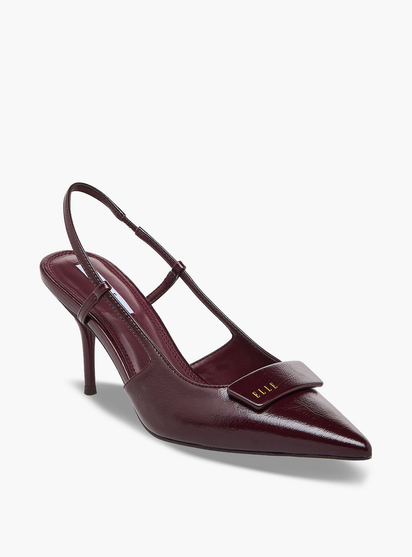 حذاء ميول بمقدمة مدببة وحزام خلفي للنساء من إيل-women-shoes-sandals-heeled-image-2
