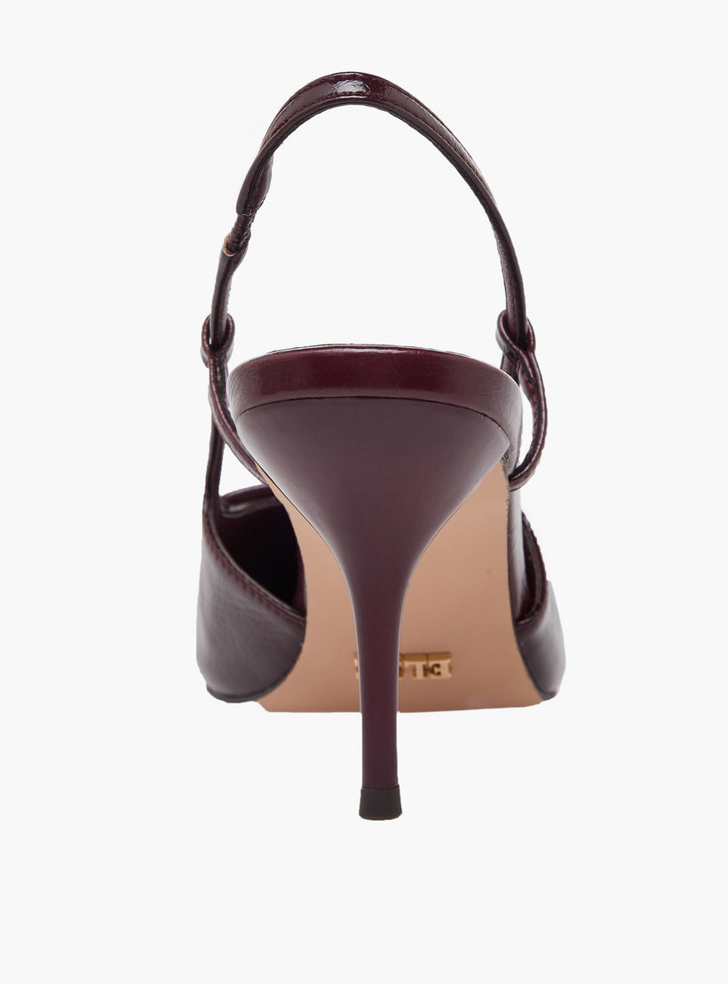 حذاء ميول بمقدمة مدببة وحزام خلفي للنساء من إيل-women-shoes-sandals-heeled-image-8