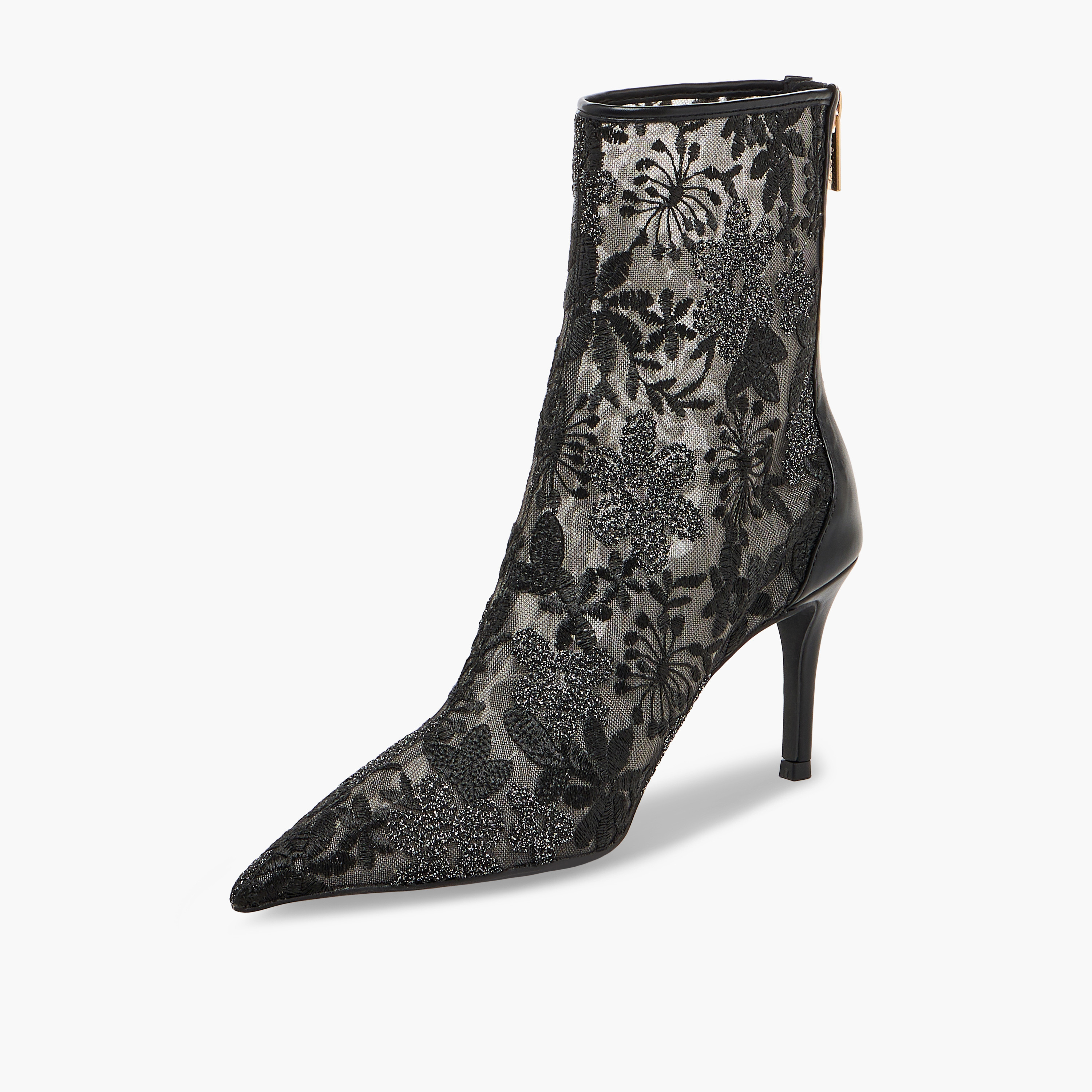 بوت بطول الكاحل بتفاصيل دانتيل للنساء من سيليست-women-shoes-boots-image-4