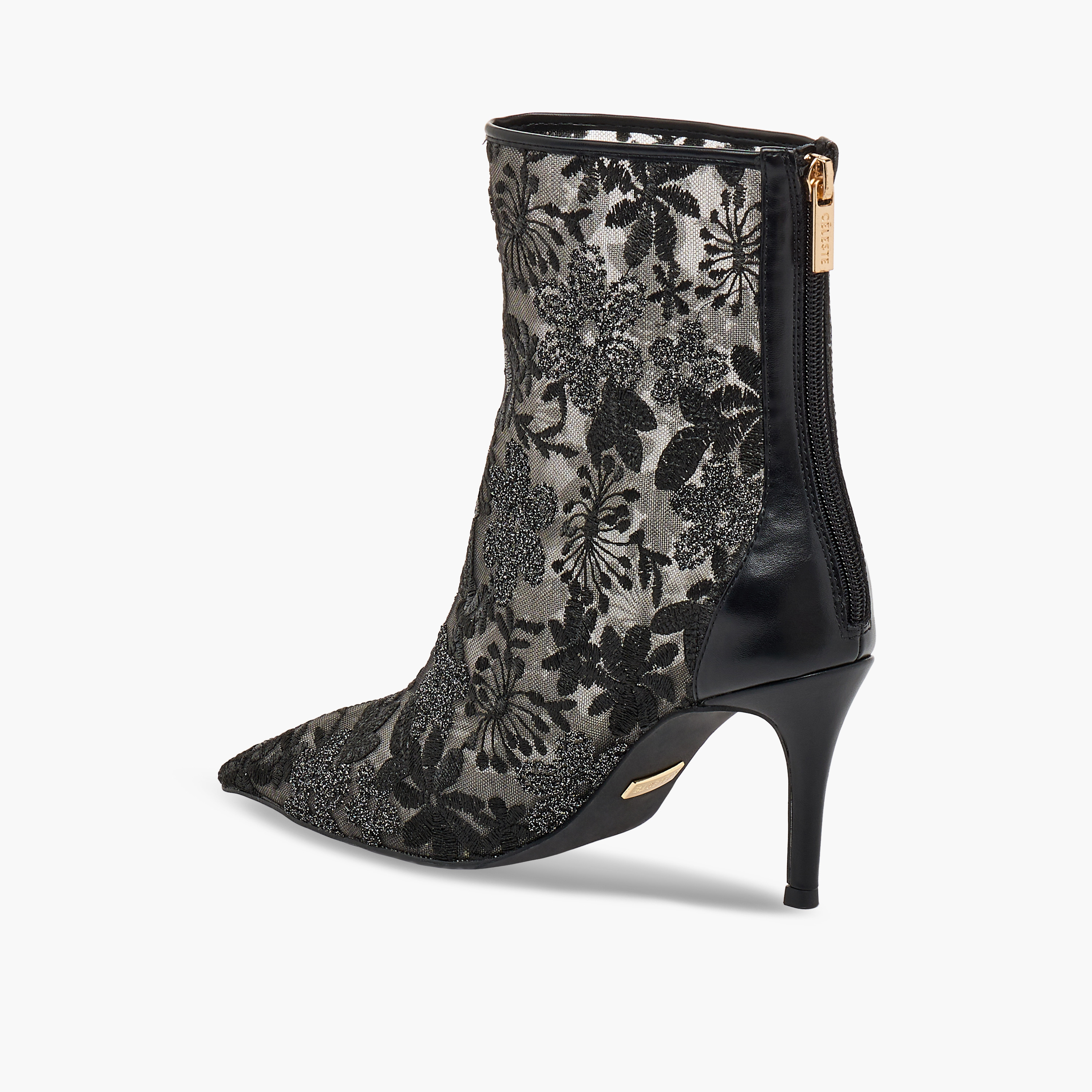 بوت بطول الكاحل بتفاصيل دانتيل للنساء من سيليست-women-shoes-boots-image-5