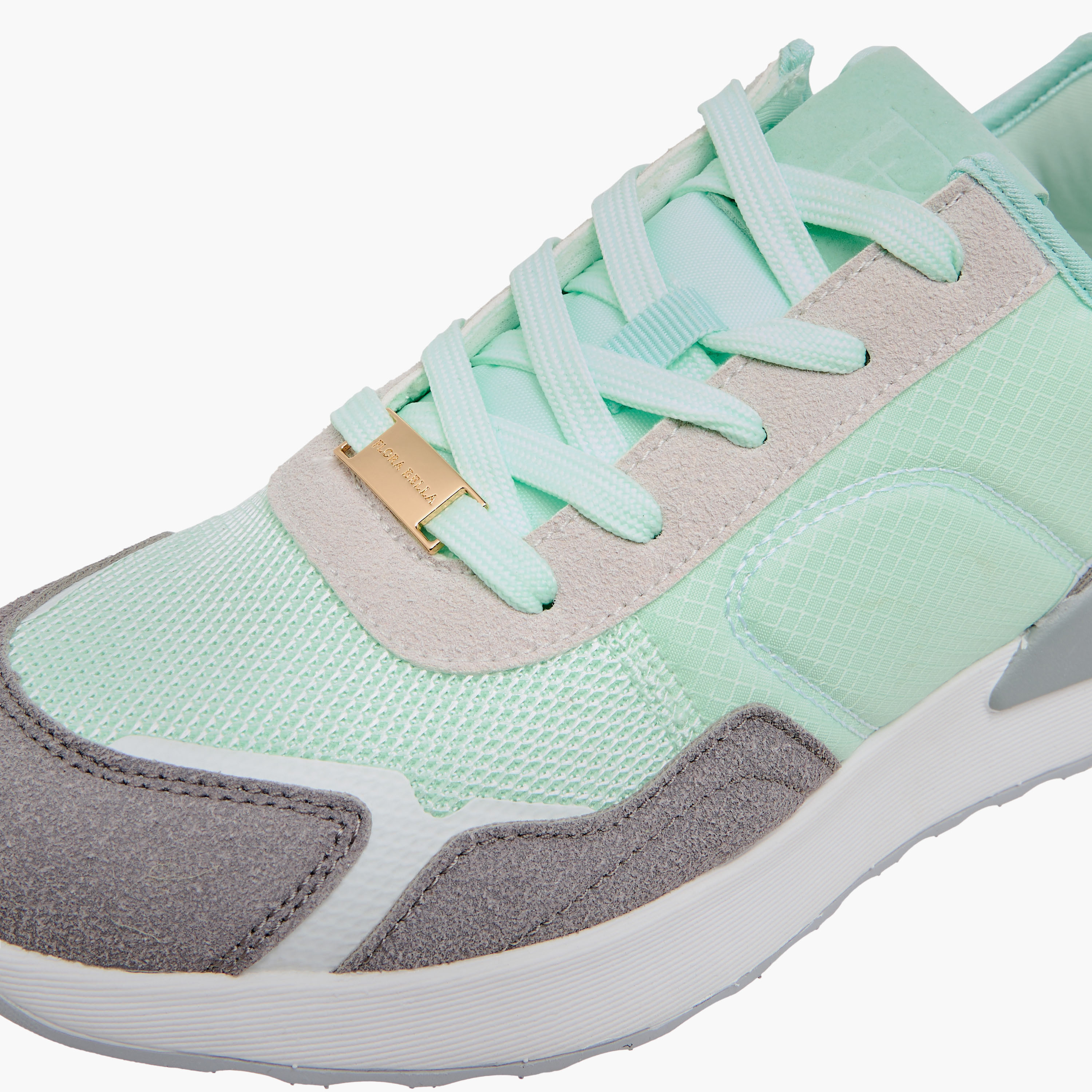 حذاء سنيكرز بقوالب ملونة ورباط إغلاق من فلورا بيلا-women-shoes-sneakers-image-4