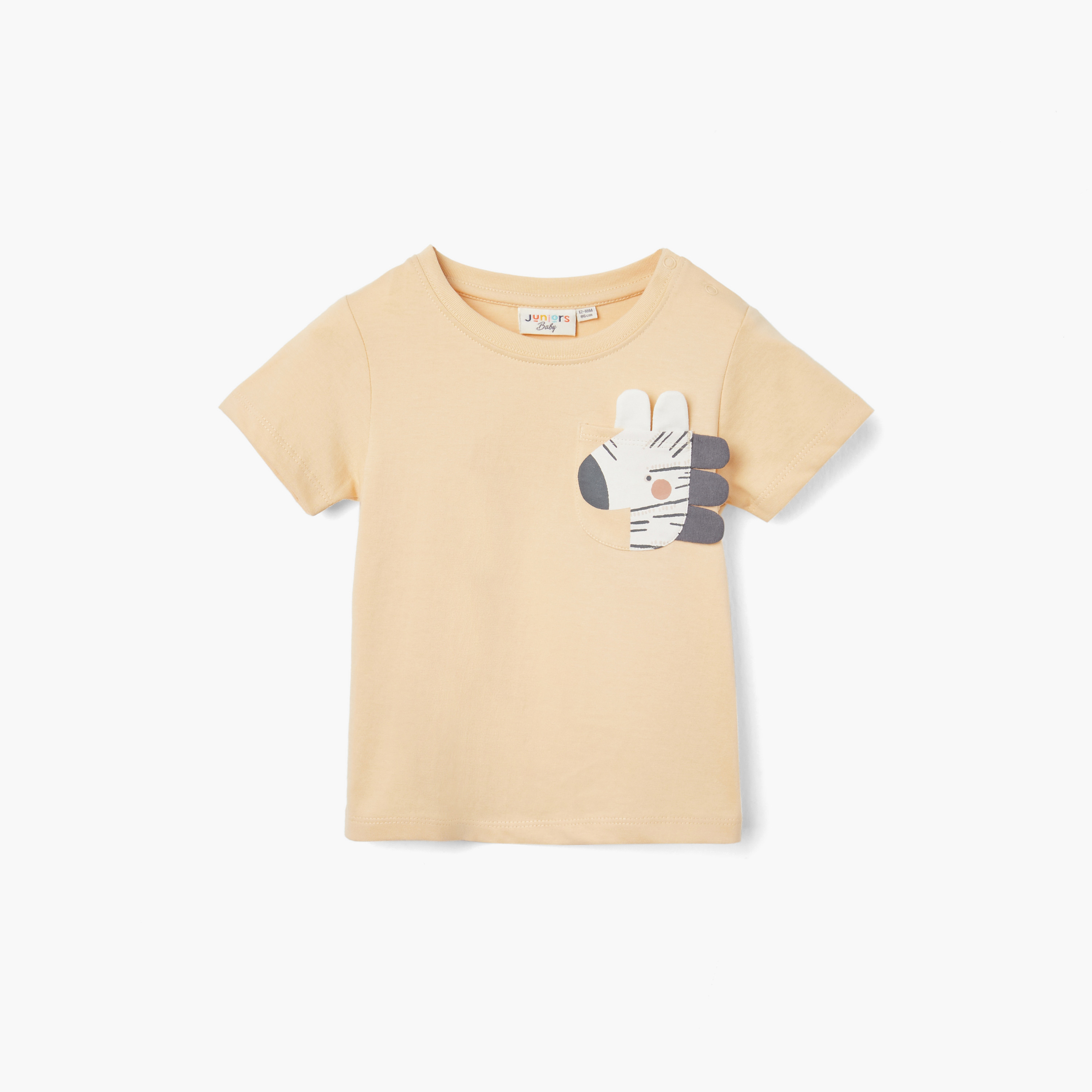 Juniors Printed T-shirt with Short Sleeves - Set of 3-baby-boys-clothing-multipacks-image-2