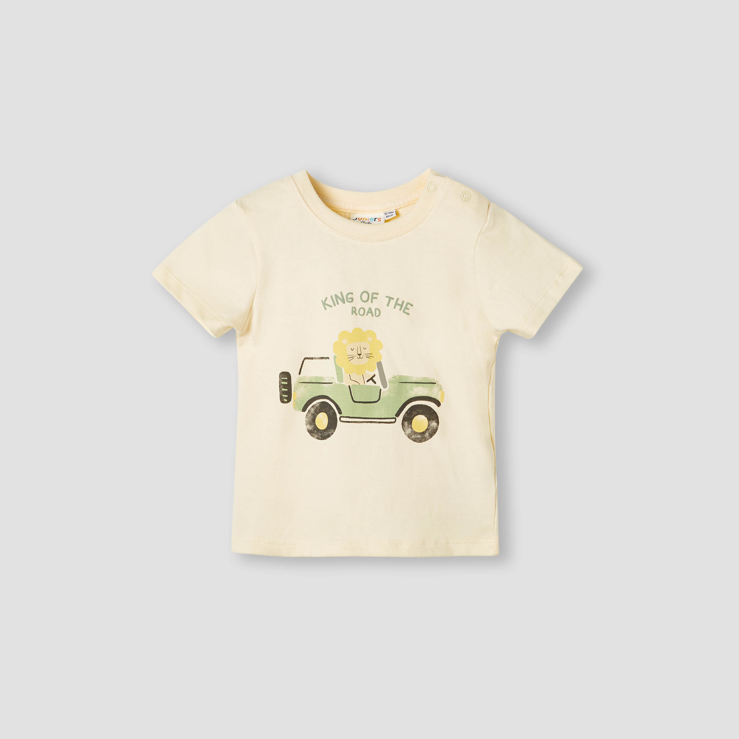 Juniors Printed T-shirt with Short Sleeves-baby-boys-clothing-tshirtsandpolos-image-1