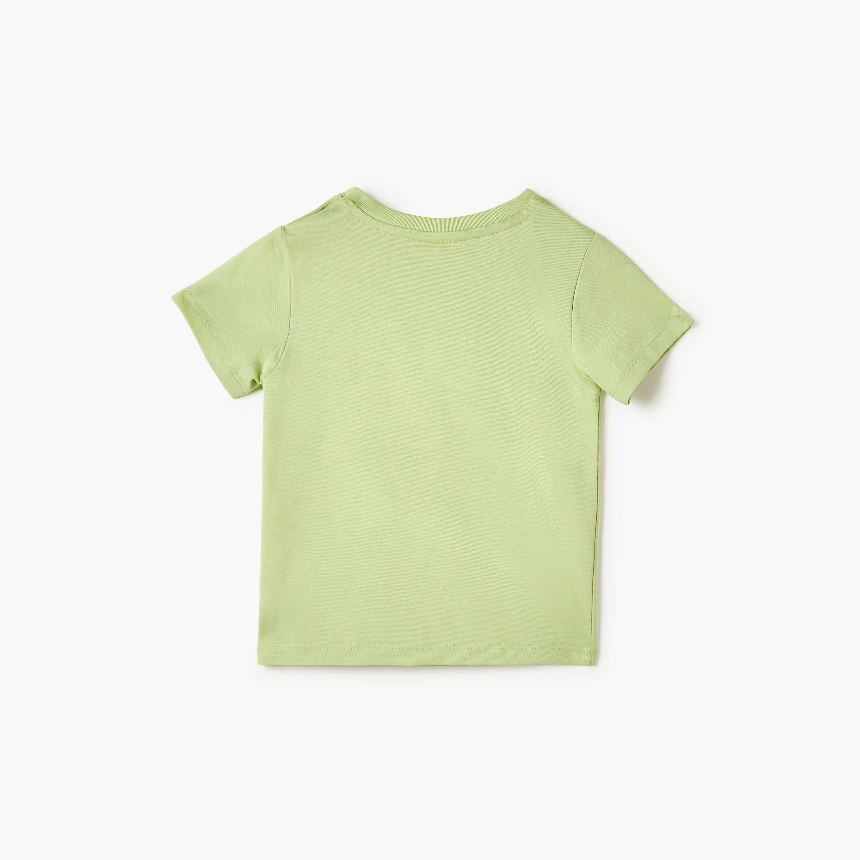 Juniors Graphic Print T-shirt Short Sleeves and Button Closure-baby-boys-clothing-tshirtsandpolos-image-2