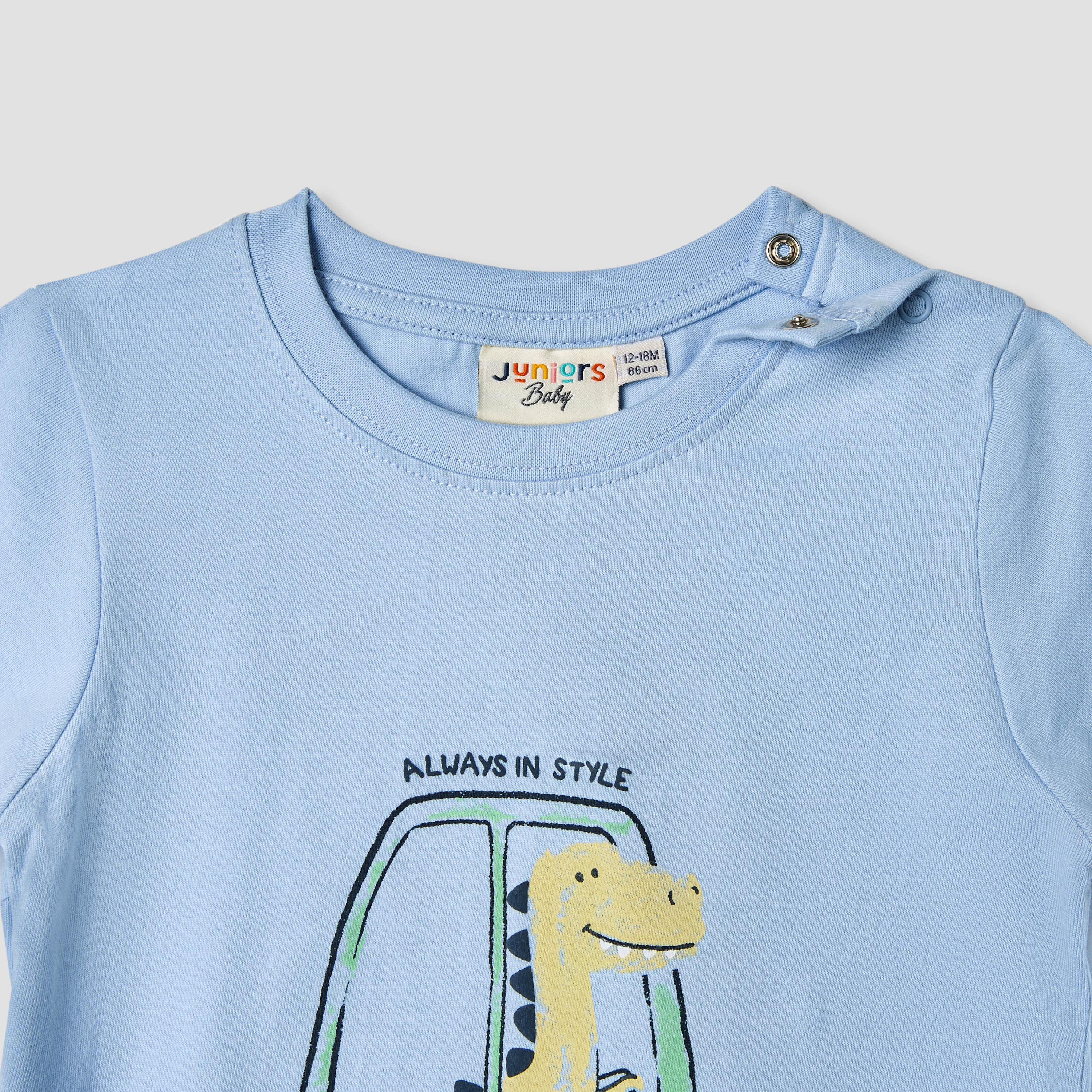 تشيرت بياقة ضيقة وطبعات من جونيورز-baby-boys-clothing-tshirtsandpolos-image-2