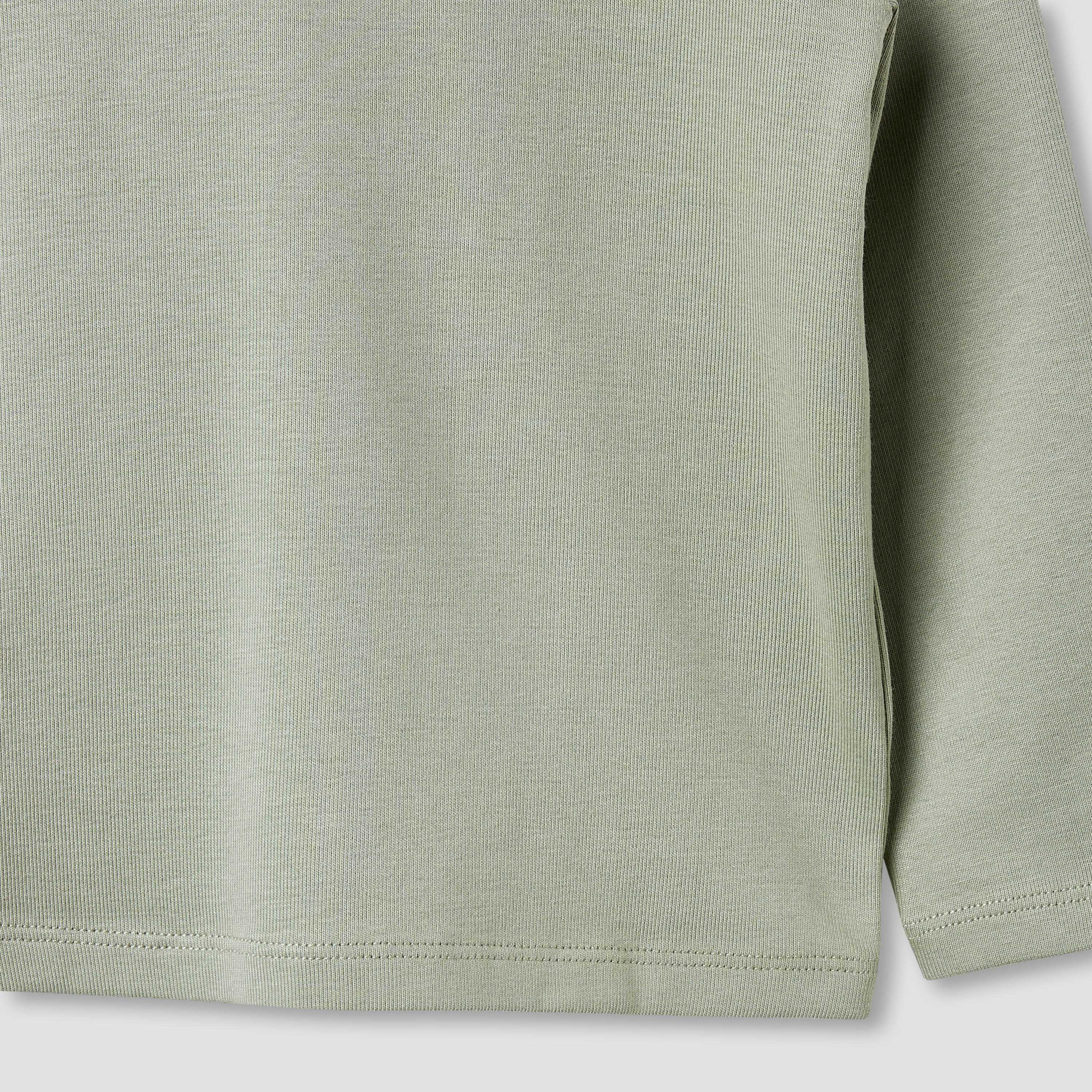 Juniors Solid Turtle Neck T-shirt with Long Sleeves - Set of 2-baby-boys-clothing-tshirtsandpolos-image-6
